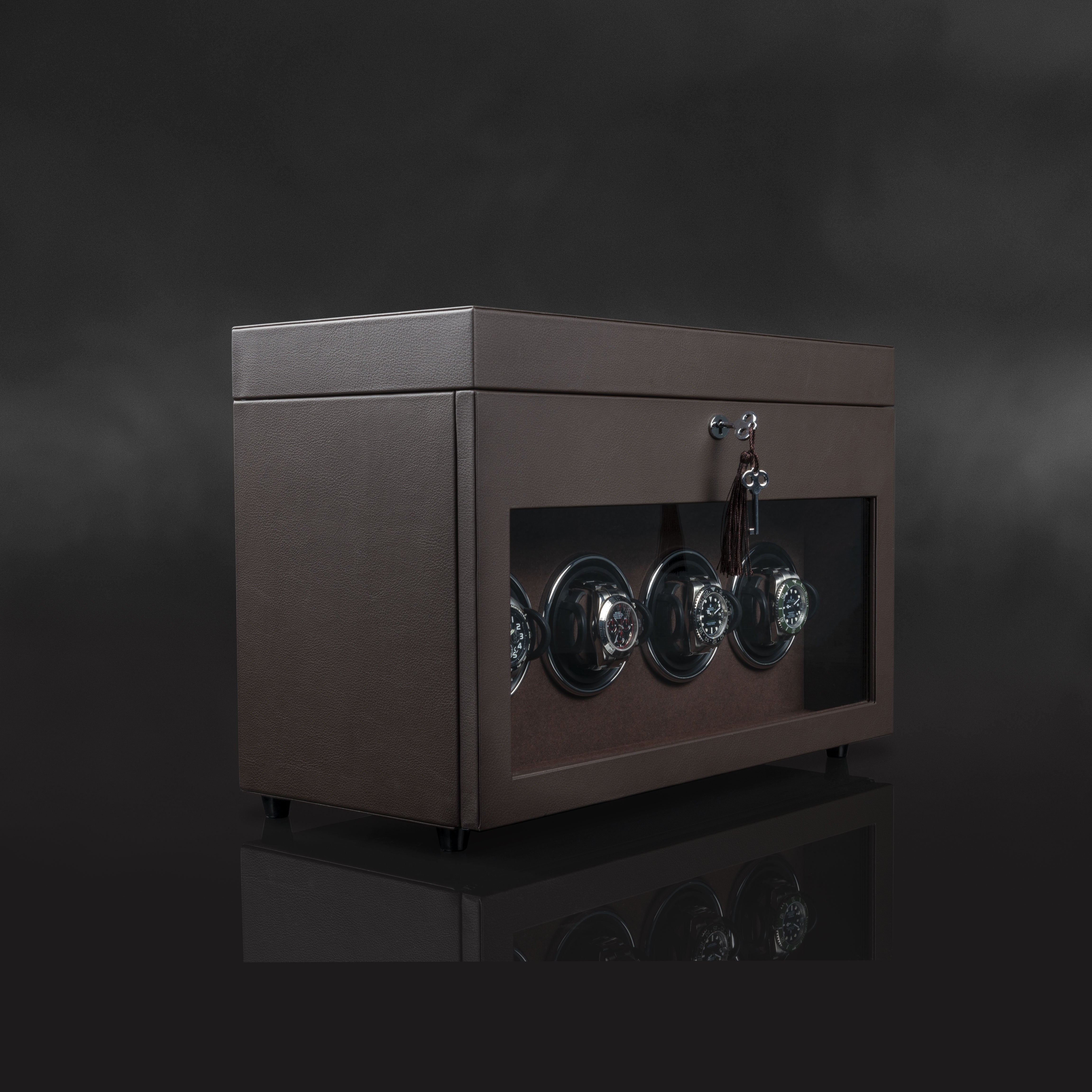 Vancouver Brown 4 Watches