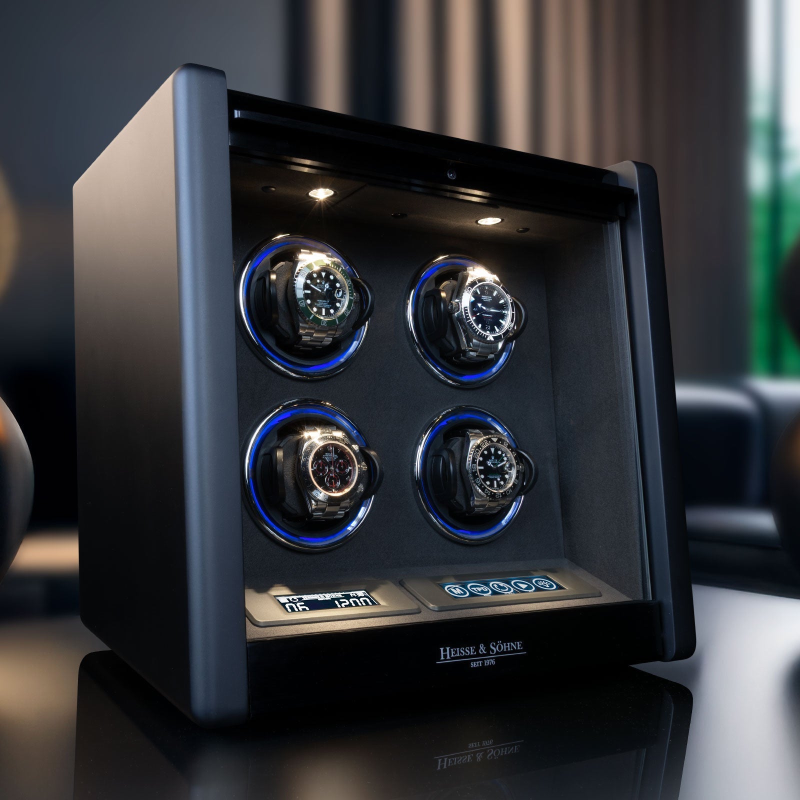 Madrid Black 4 Watches