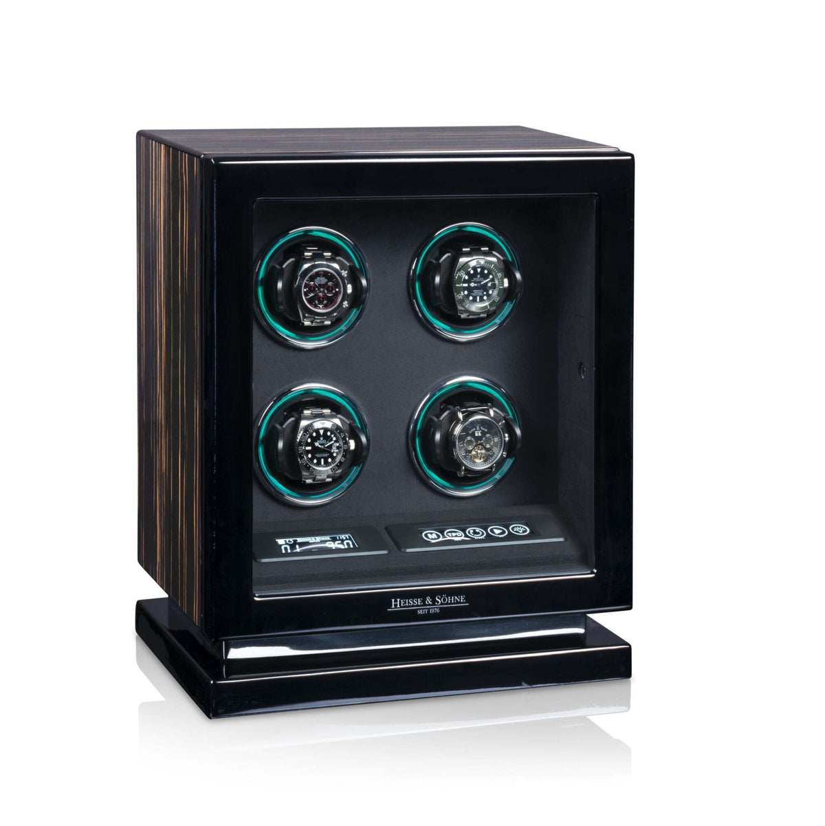 Rome Wood 4 Piece Watch Winder