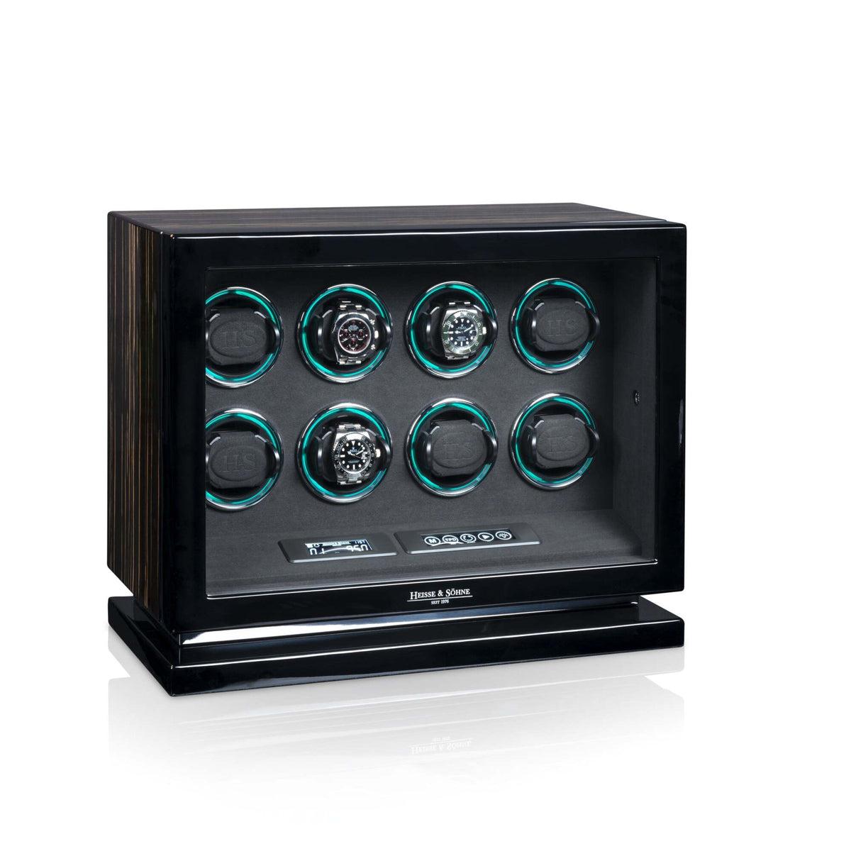 Rome Wood 8 Piece Watch Winder