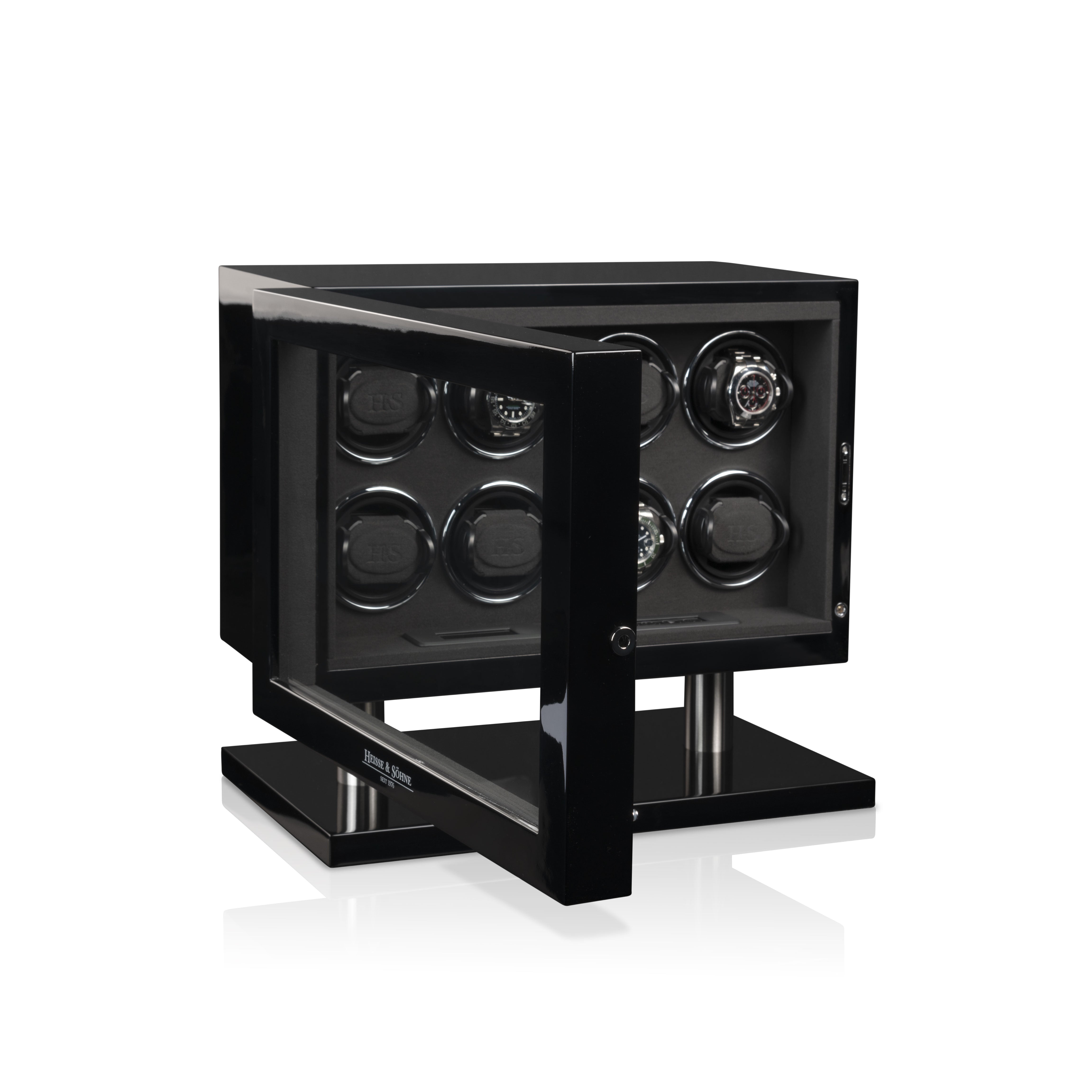 Collector Black High-Gloss 8 Watches