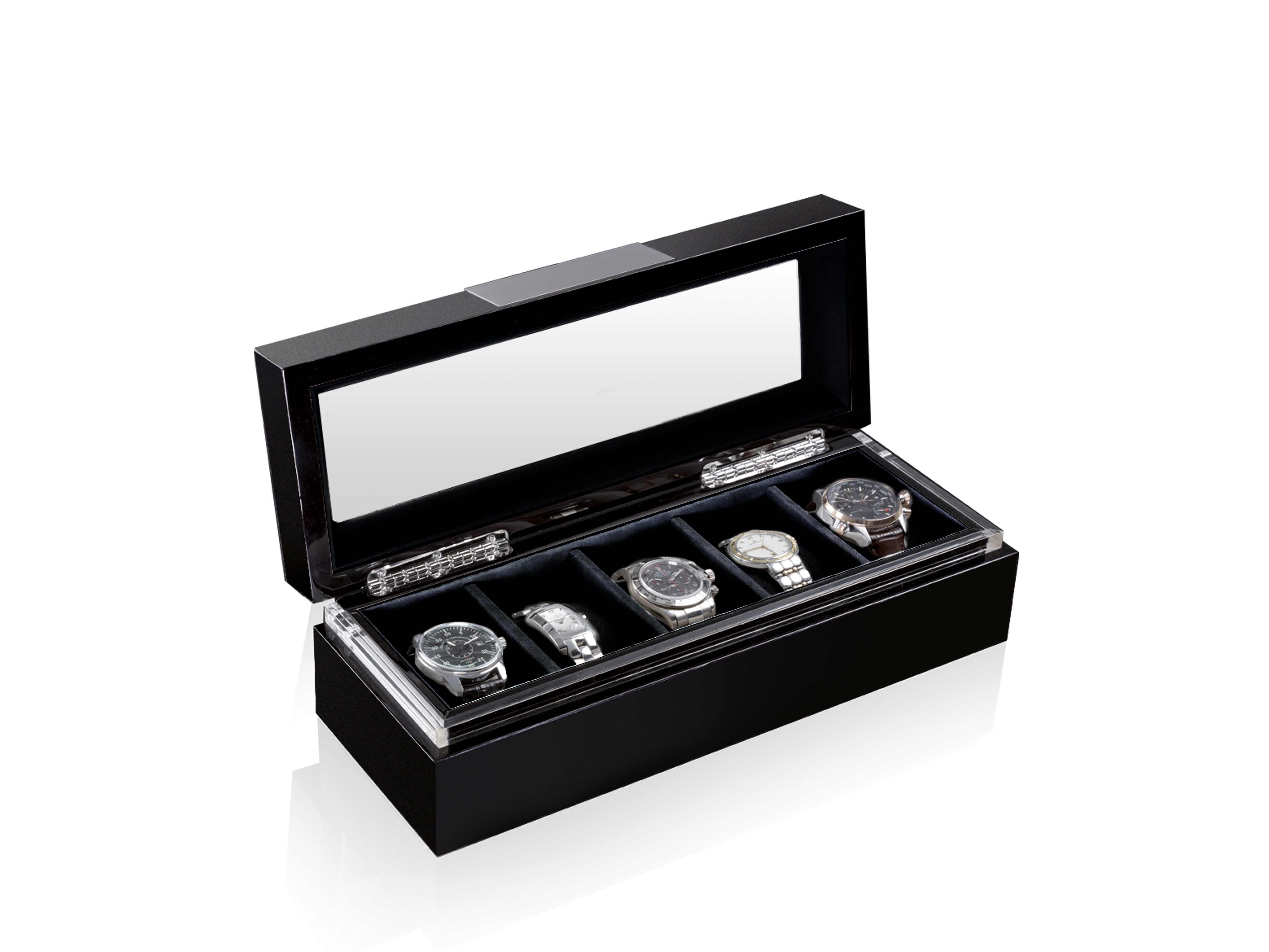 Video Thumbnail: 70019 85 02 - Executive 5 Watches Black Watch Box