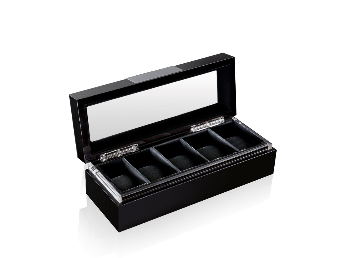 Video Thumbnail: 70019 85 03 - Executive 5 Watches Black Watch Box