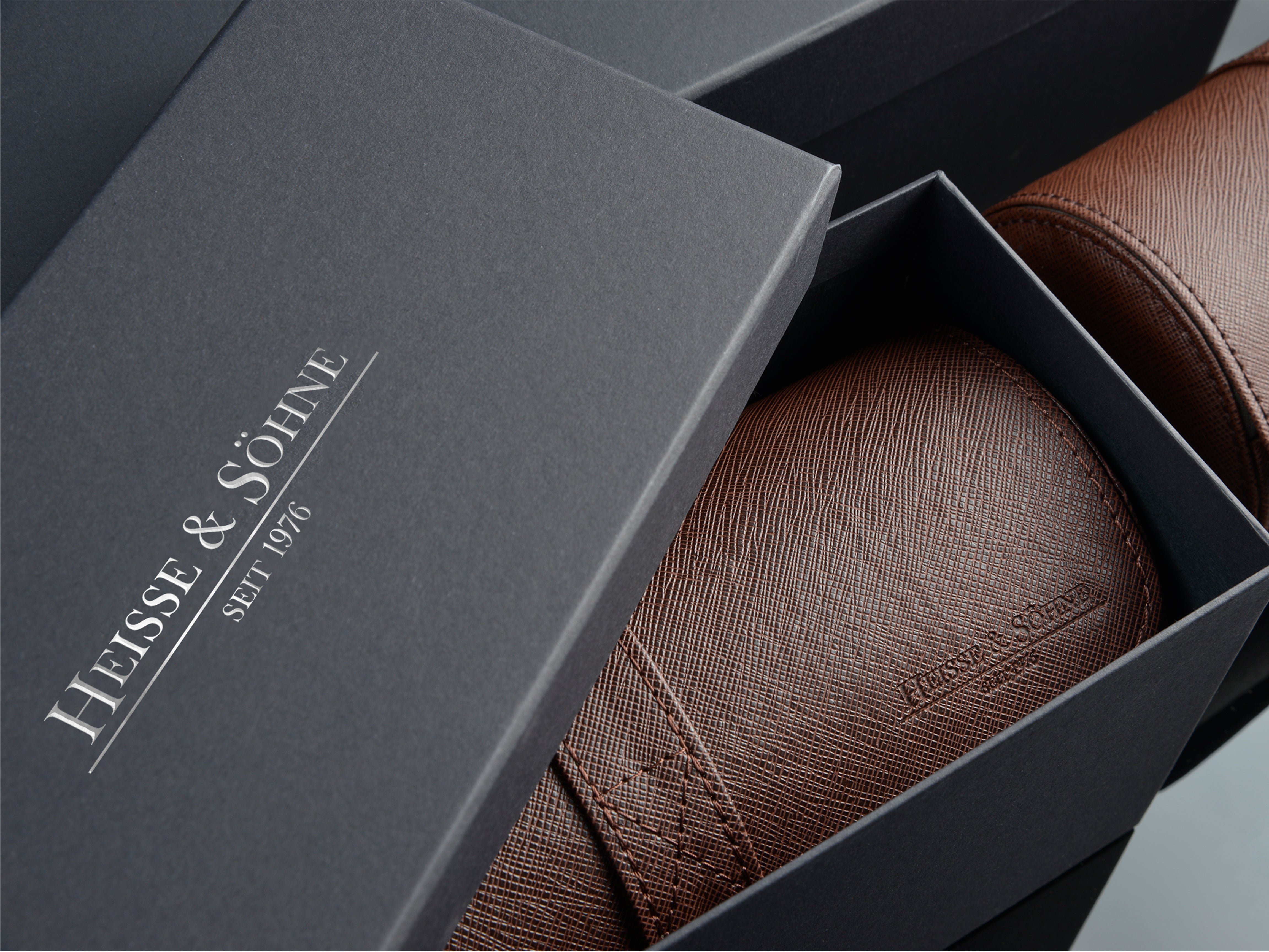 Rondo 3 Watch Roll Brown