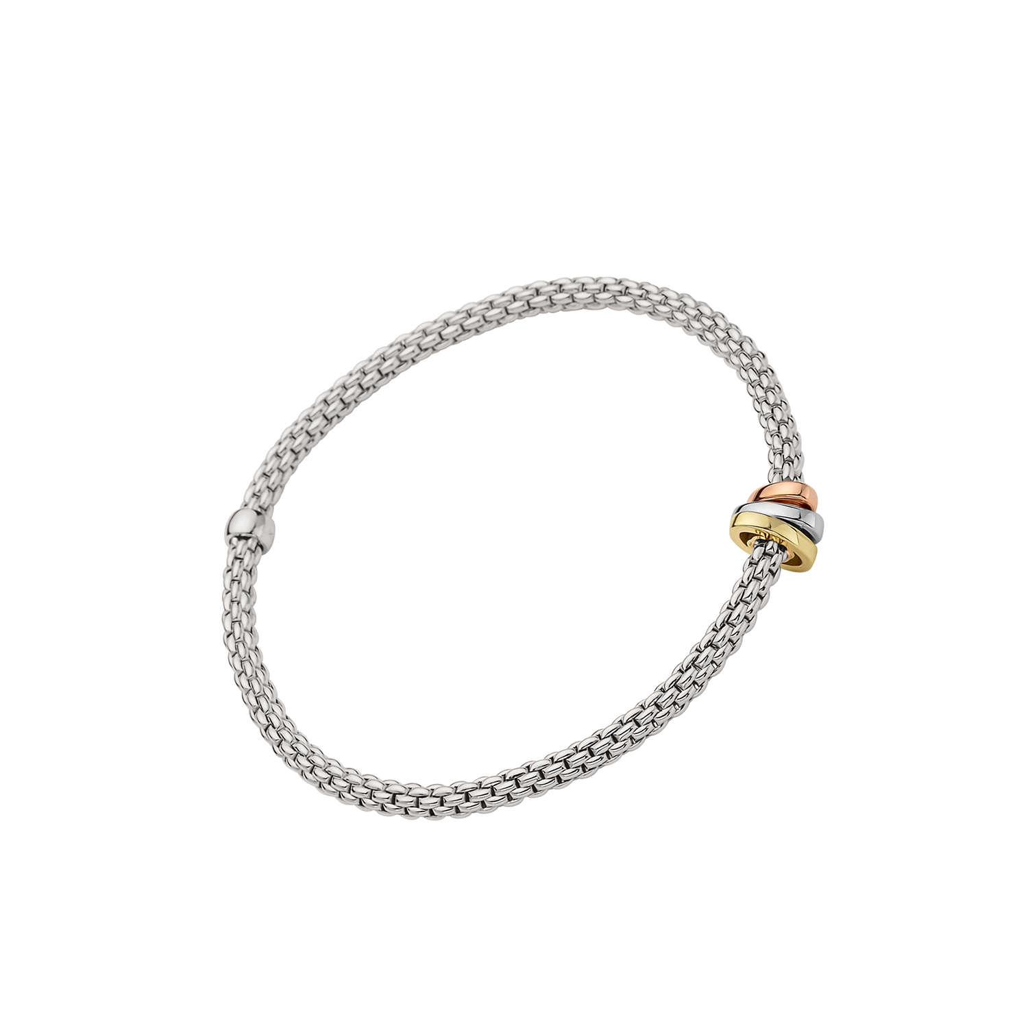Prima 18K White Gold Flex'it Bracelet Small