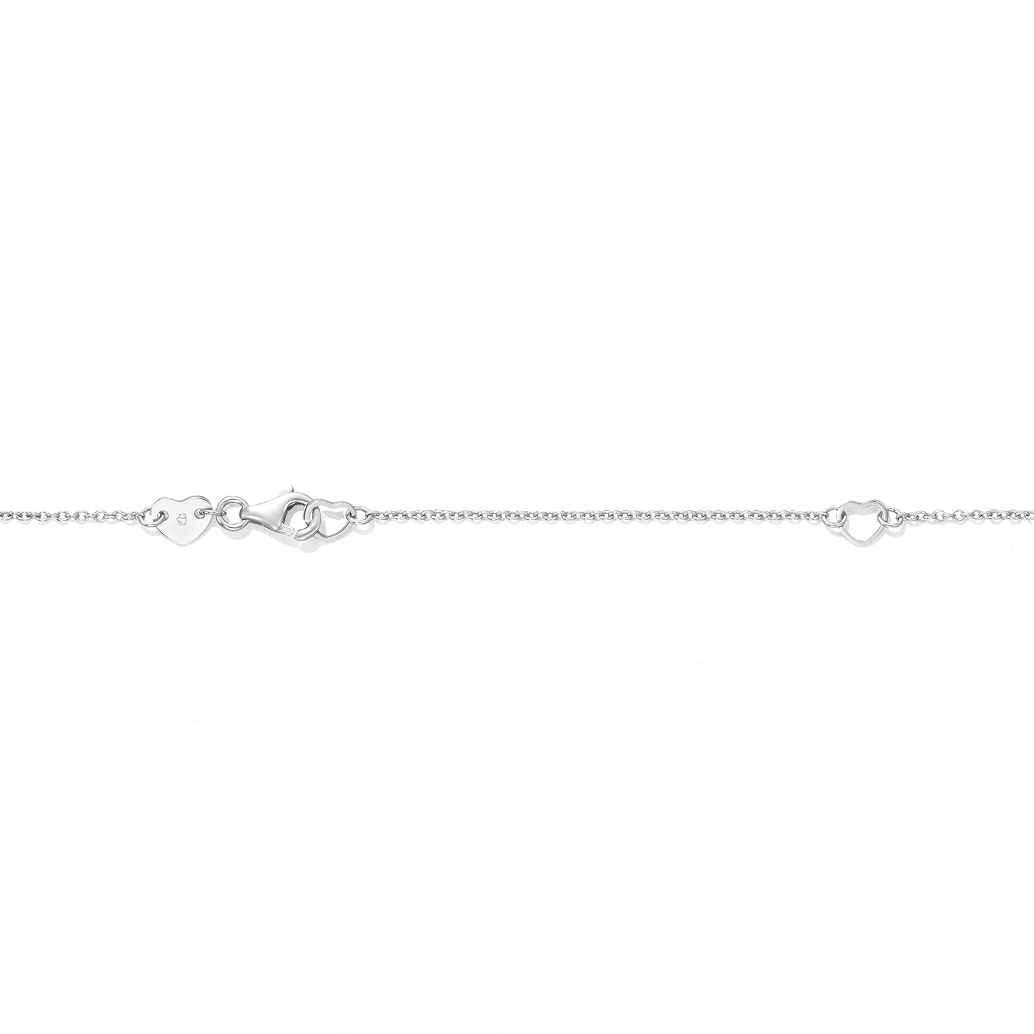 18K White Gold Aerial Eclipse Pendant