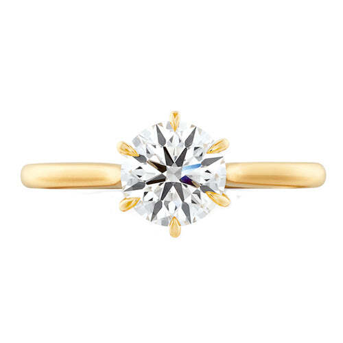 Video Thumbnail: Hearts on Fire Camilla 6 Prong Engagement Ring