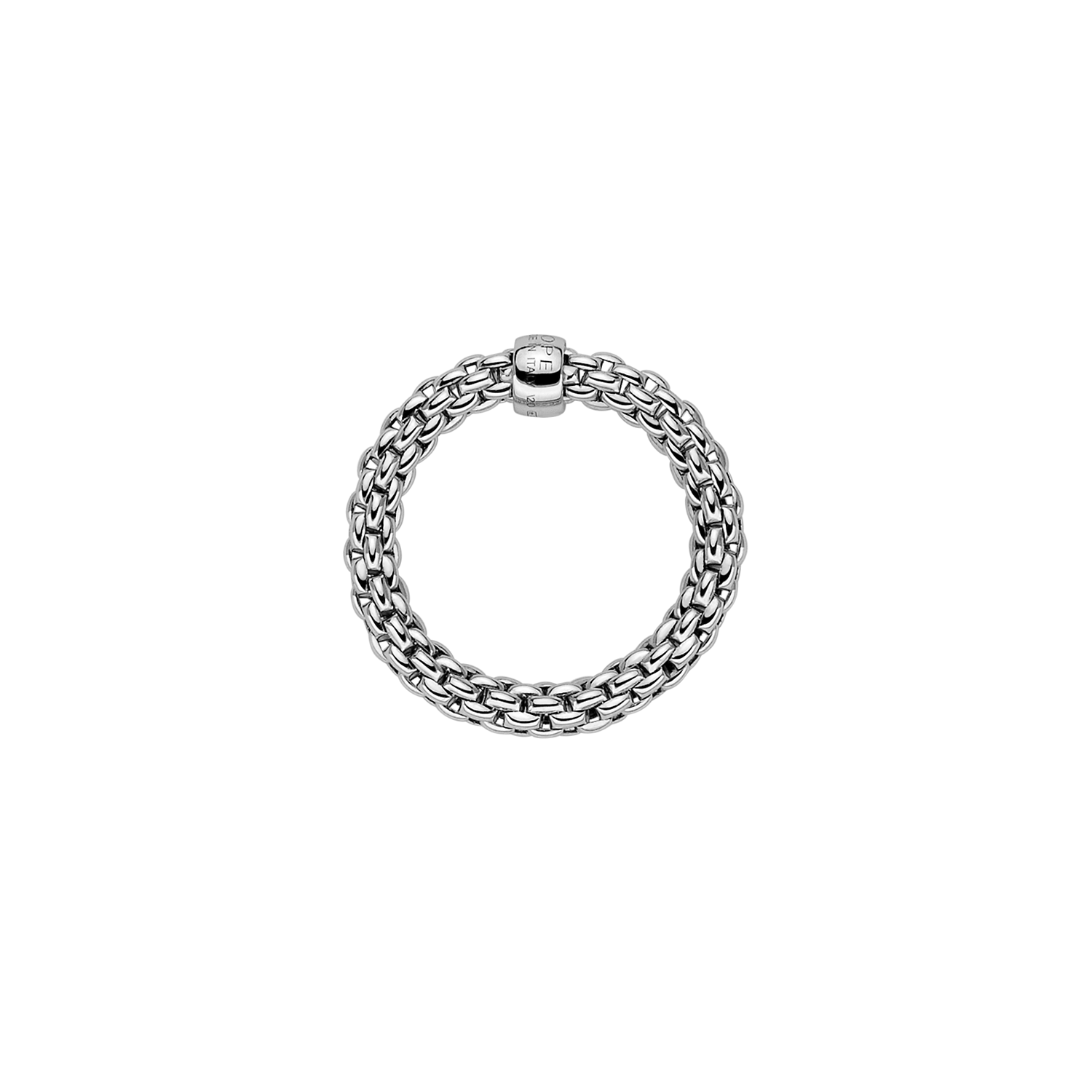 Essentials 18K White Gold Flex'it Ring