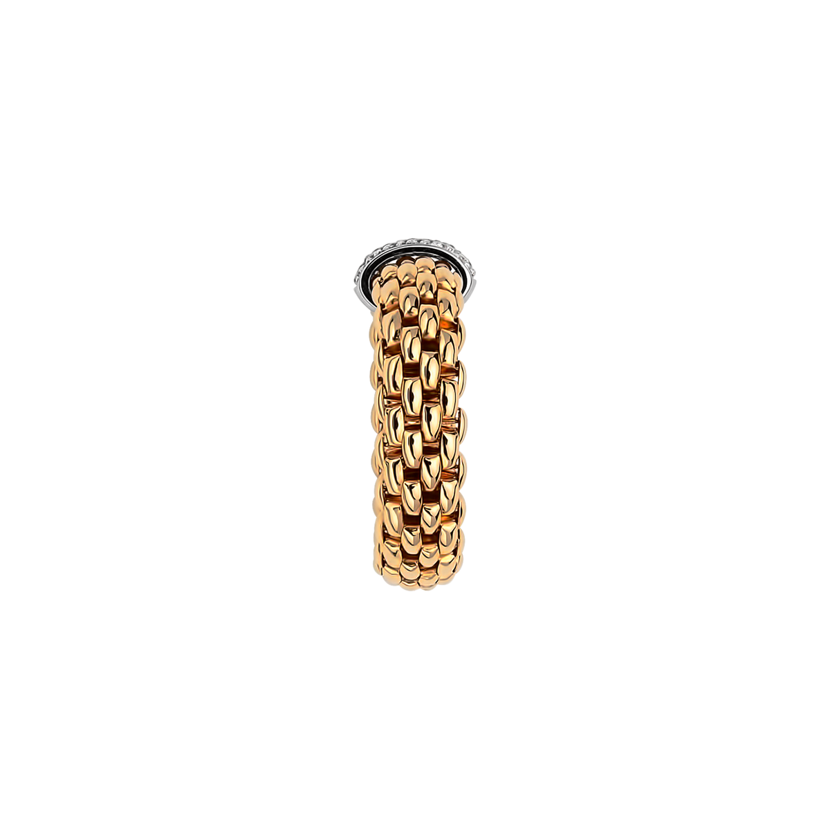 Video Thumbnail: Fope Yellow Gold Vendome Ring 0 - Fope 18k Yellow Gold Vendome Ring 0.10ctw