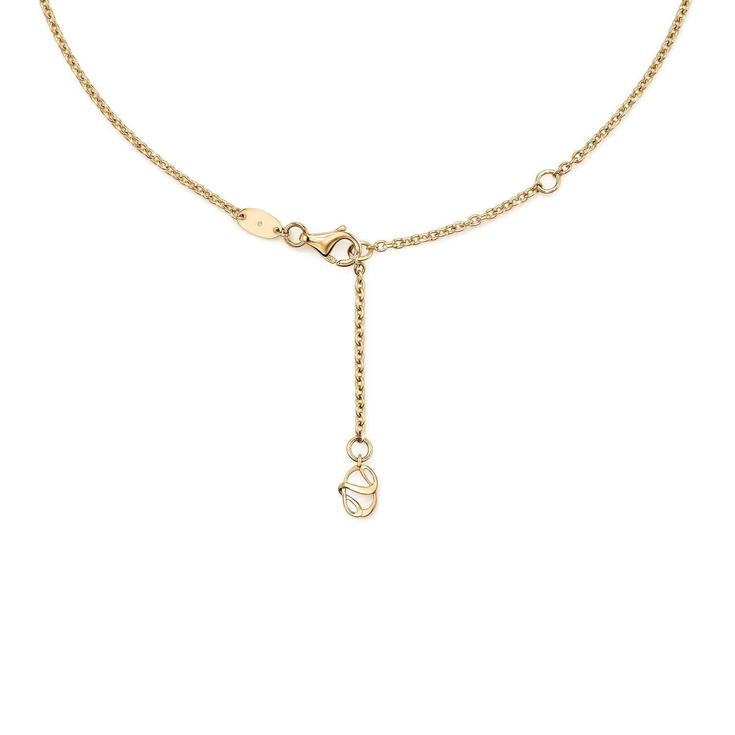 INSIDE/OUT 18K Yellow Gold Diamond Flip Drop Pendant Necklace