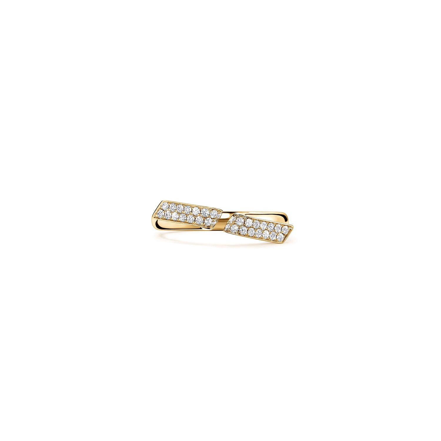 INSIDE/OUT 18K Yellow Gold Diamond Flip Open Ring