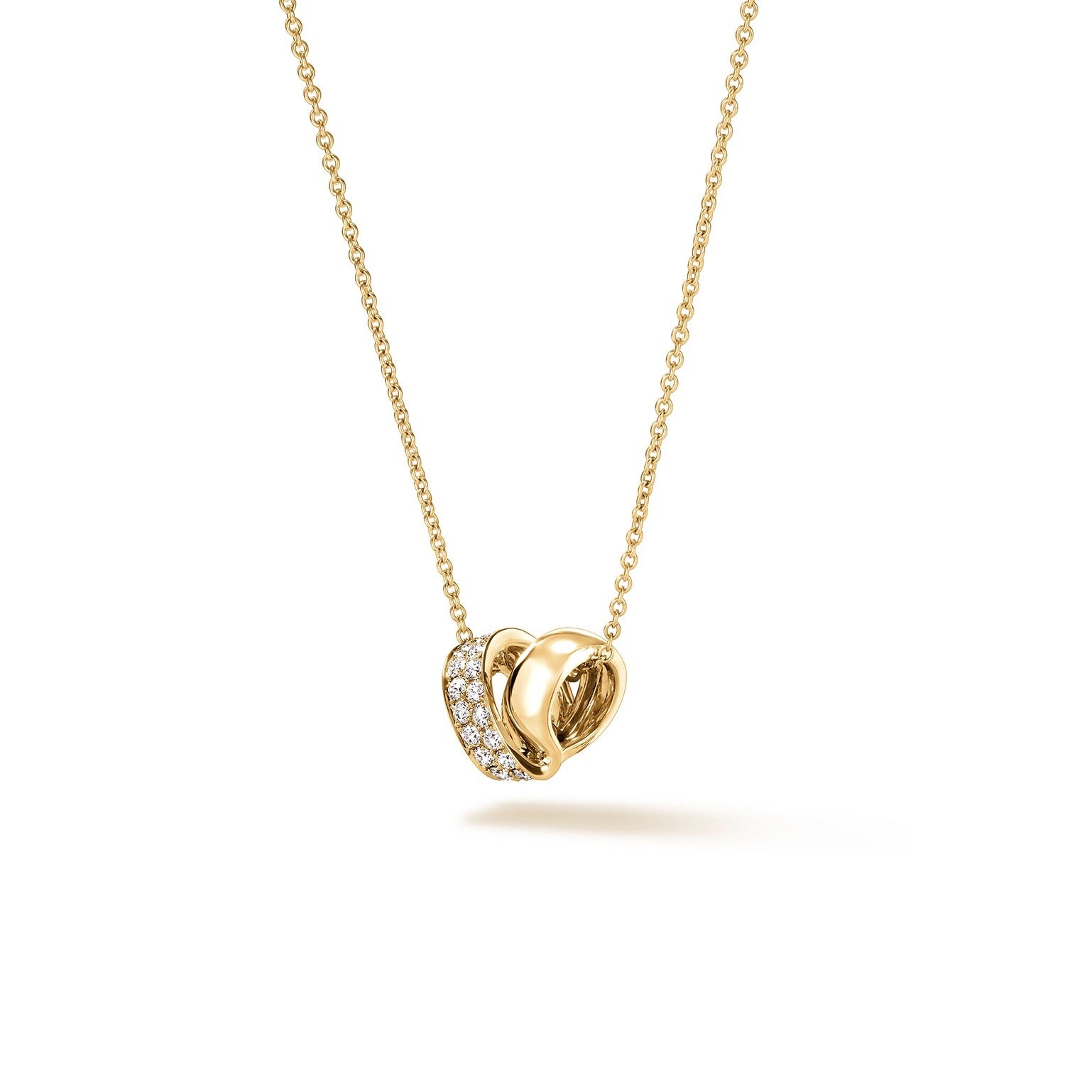 Video Thumbnail: Hearts on Fire Gold Inside Out Multi Wear Rondel Diamond Pendant Necklace 0 - Hearts on Fire 18k Yellow Gold Inside/out Multi-wear Rondel Diamond Pe