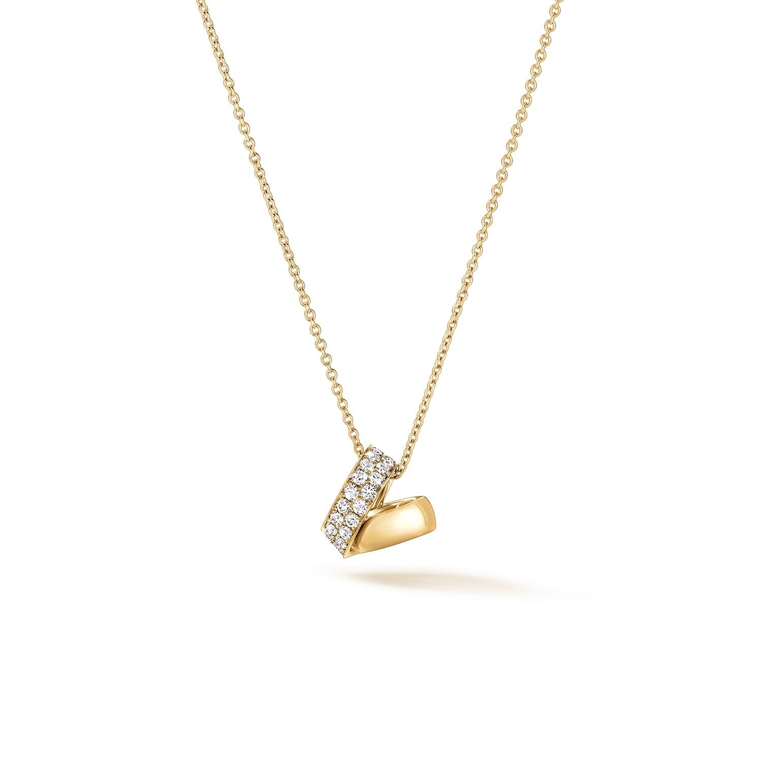 Video Thumbnail: Hearts on Fire Gold Inside Out Multi Wear Rondel Diamond Pendant Necklace 0 - Hearts on Fire 18k Yellow Gold Inside/out Multi-wear Rondel Diamond Pe