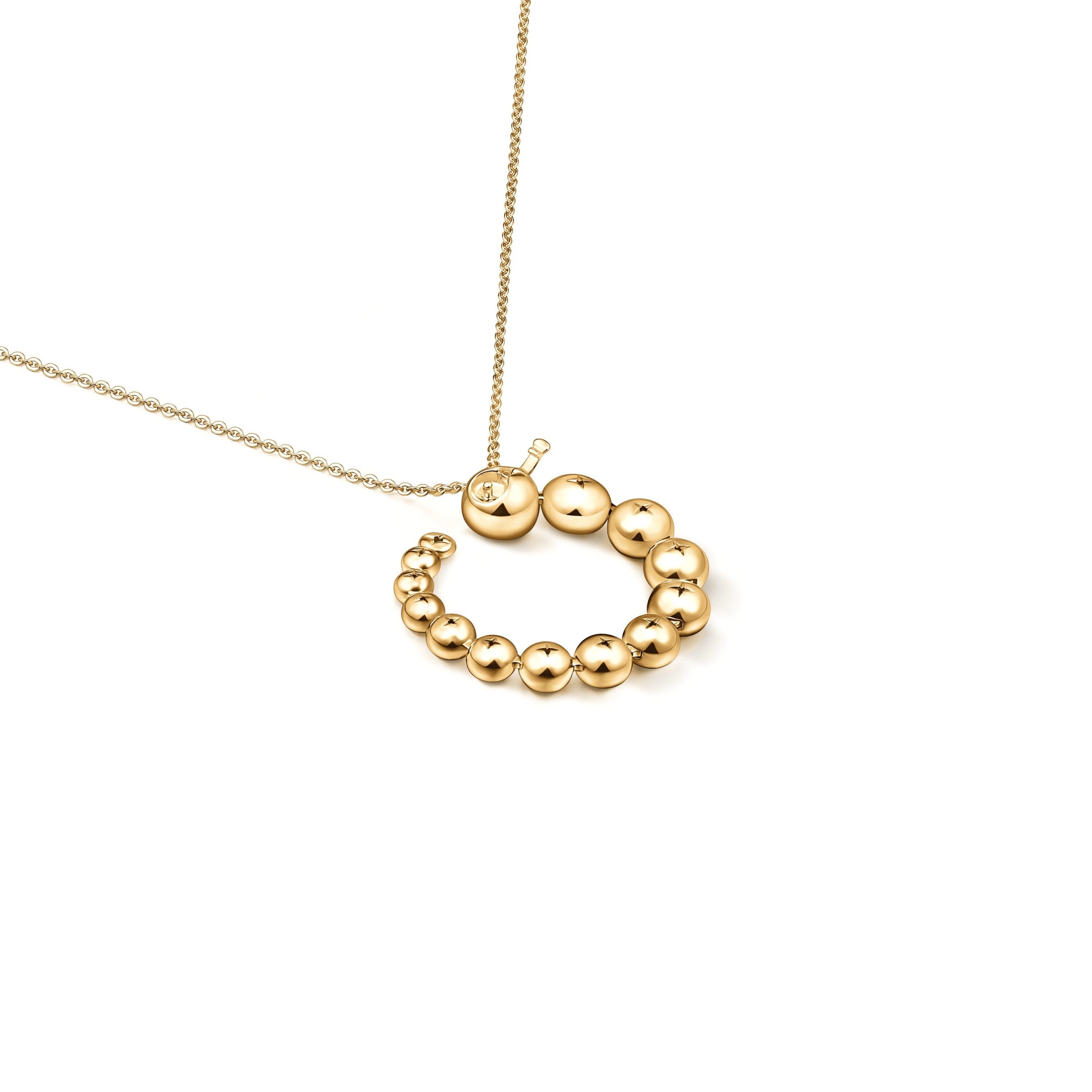Video Thumbnail: Hearts on Fire Yellow Gold 23 5 Dream Circle Convertible Pendant Necklace 1 - Hearts on Fire 18ky Gold Dream Circle Convertible Pendant Necklace