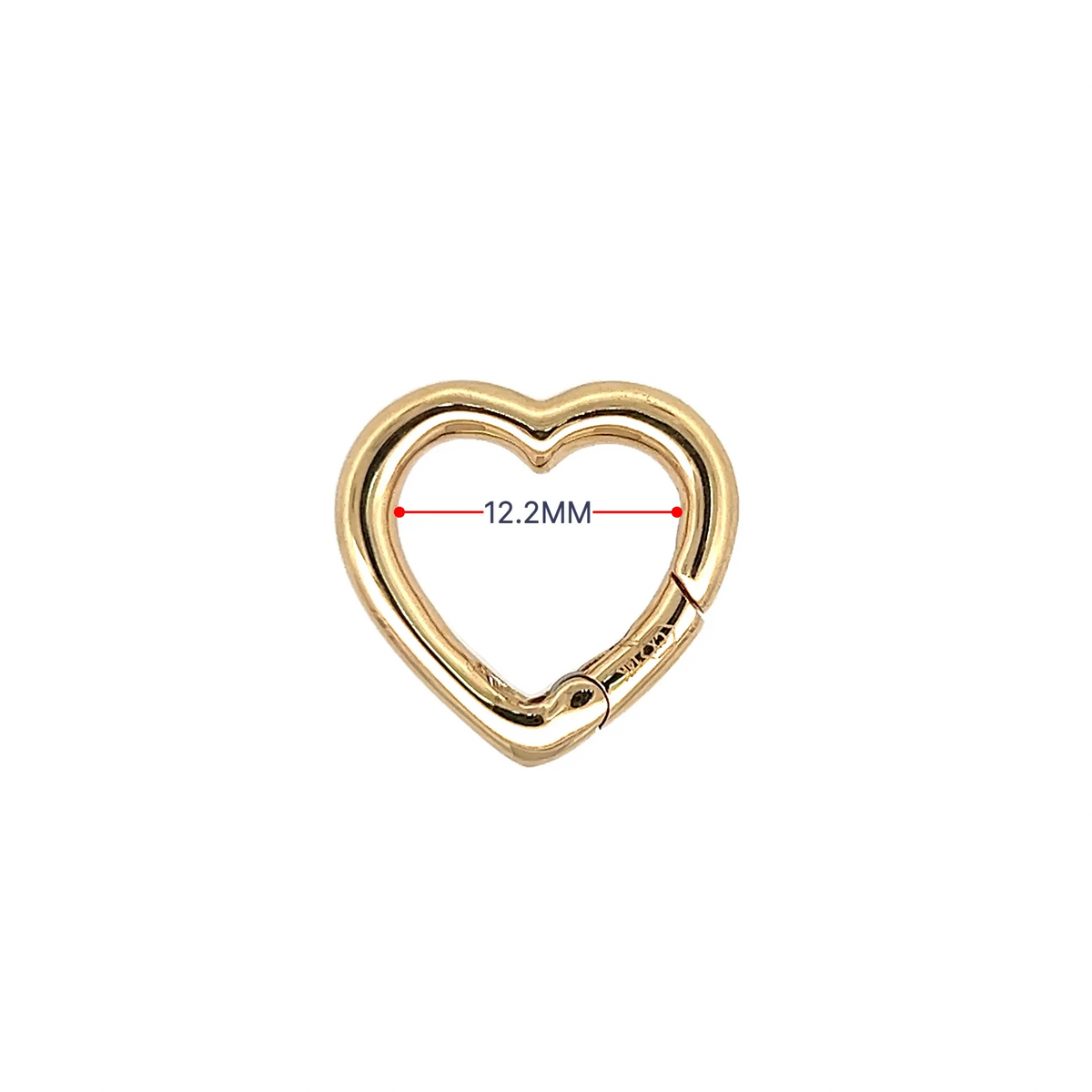 Howard 14K Yellow Gold Heart Clasp
