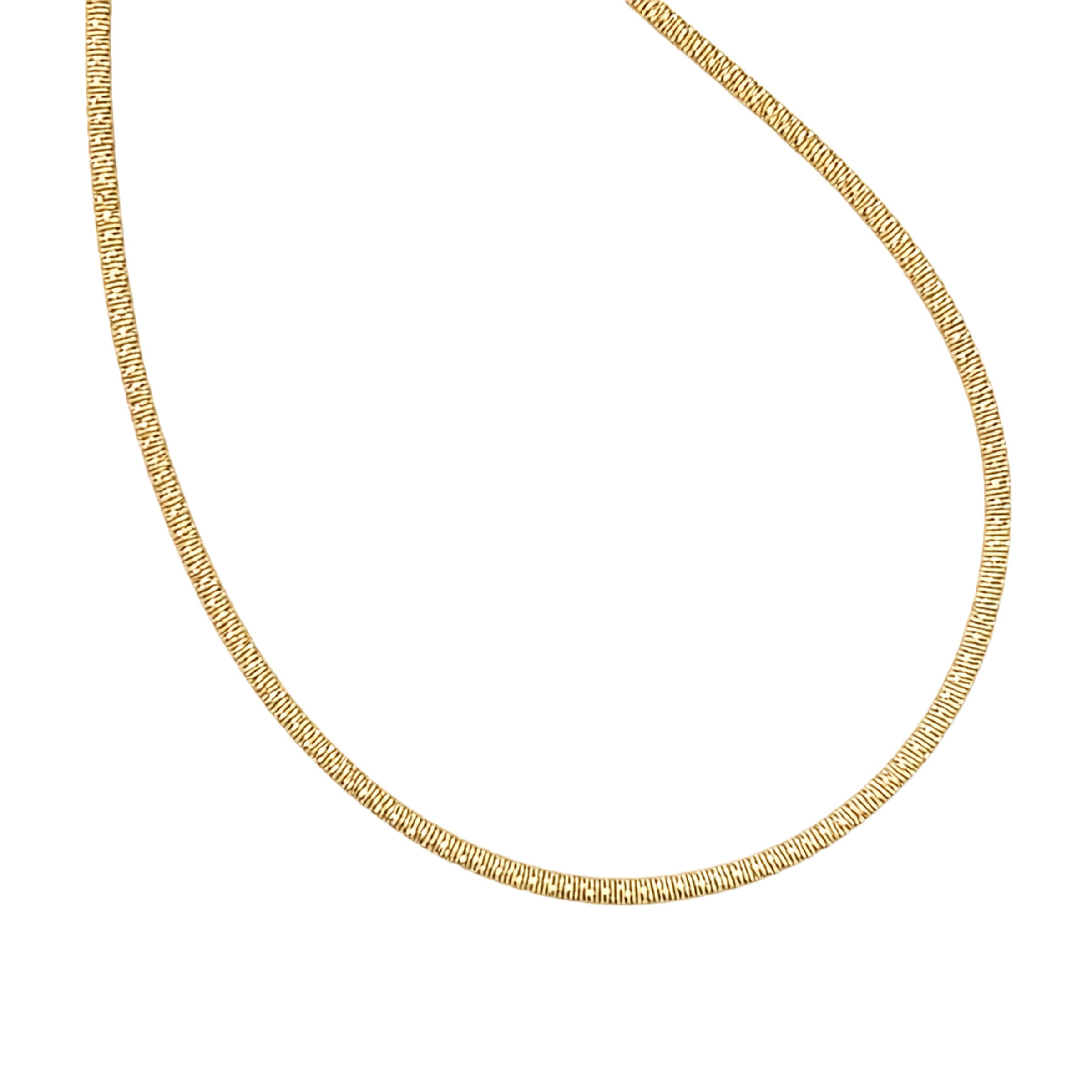 Video Thumbnail: Howard Yellow Gold Wire Style Diamond Cut Necklace 17 - Howard 14k Yellow Gold Wire Style Diamond Cut Necklace 17"