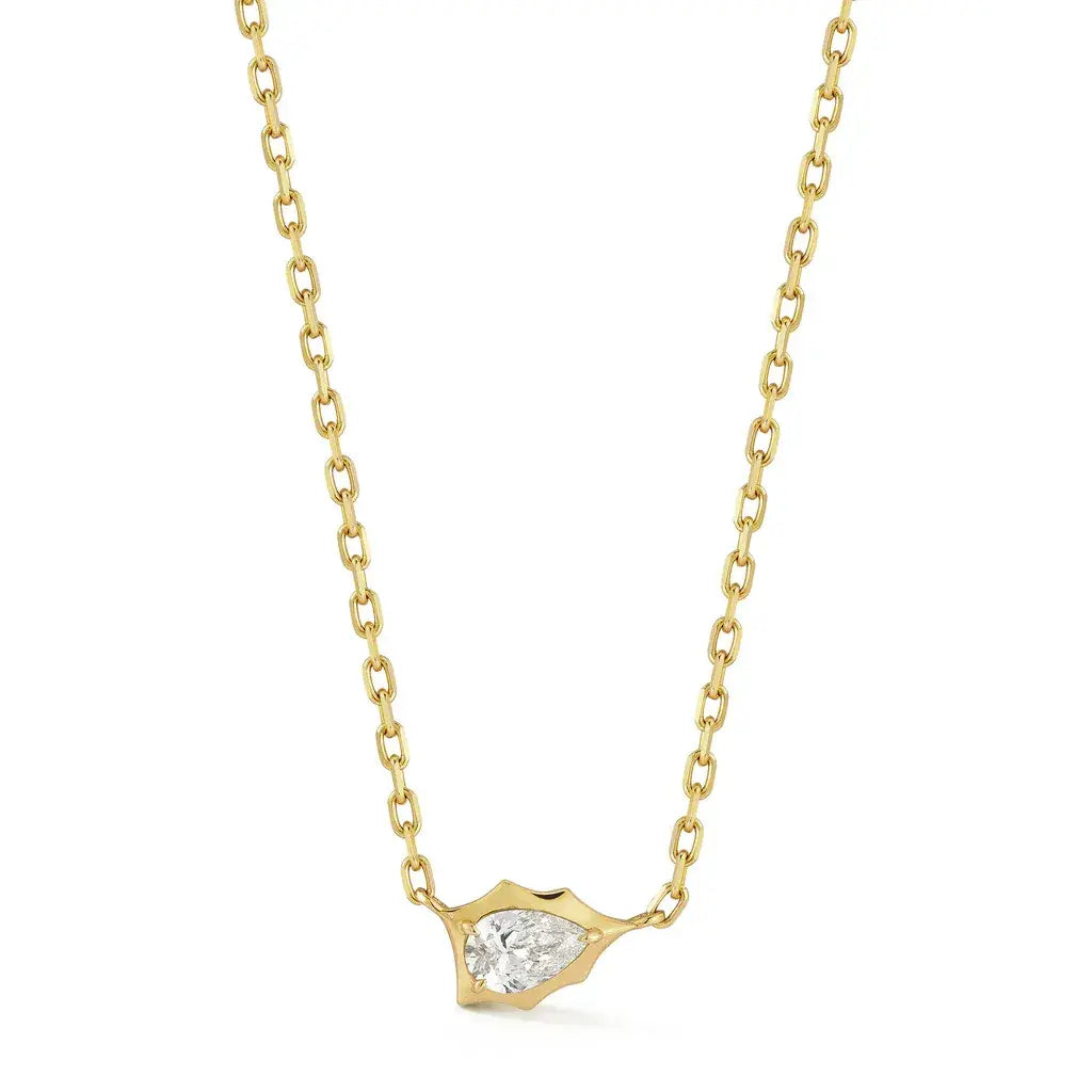 Video Thumbnail: Jade Trau Yellow Gold 18 Small Envoy Pendant With Chain 0 - Jade Trau 18k Yellow Gold 18" Small Envoy Pendant With Chain 0.51ctw