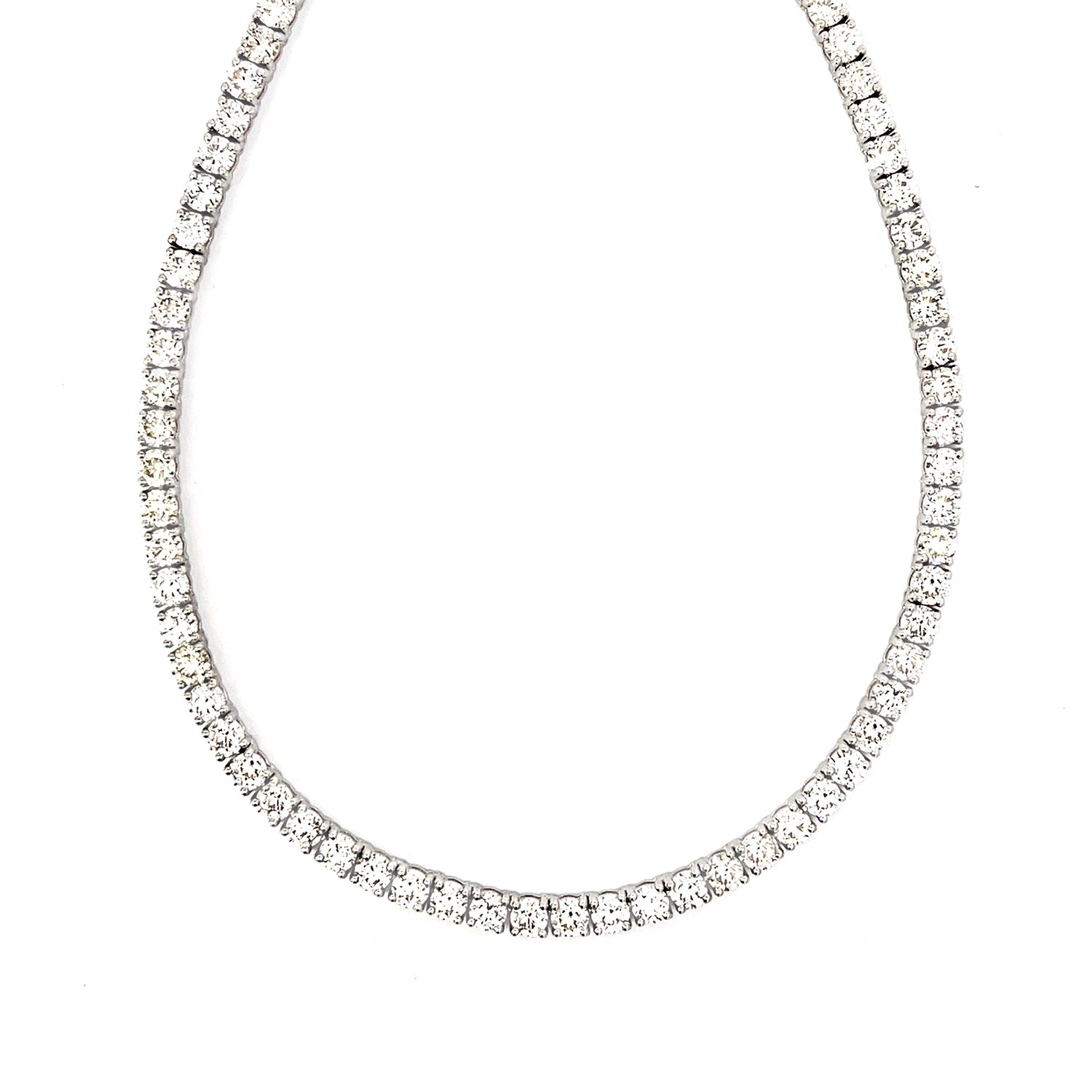 Diamond Tennis Necklace 25.90ctw