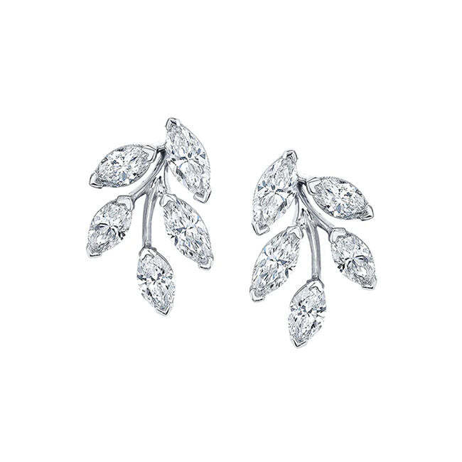 Video Thumbnail: Marquisstudearrings 8363 - Marquis Diamond Stud Earrings