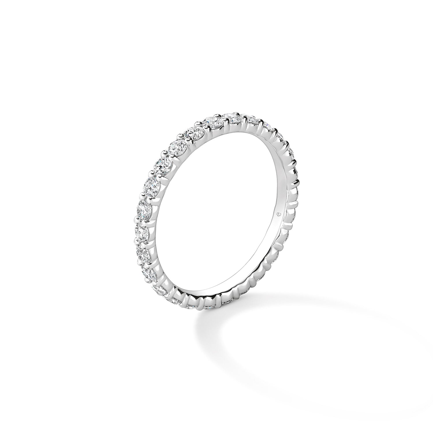 18KW Gold Signature Eternity Diamond Band (3.15CTW)