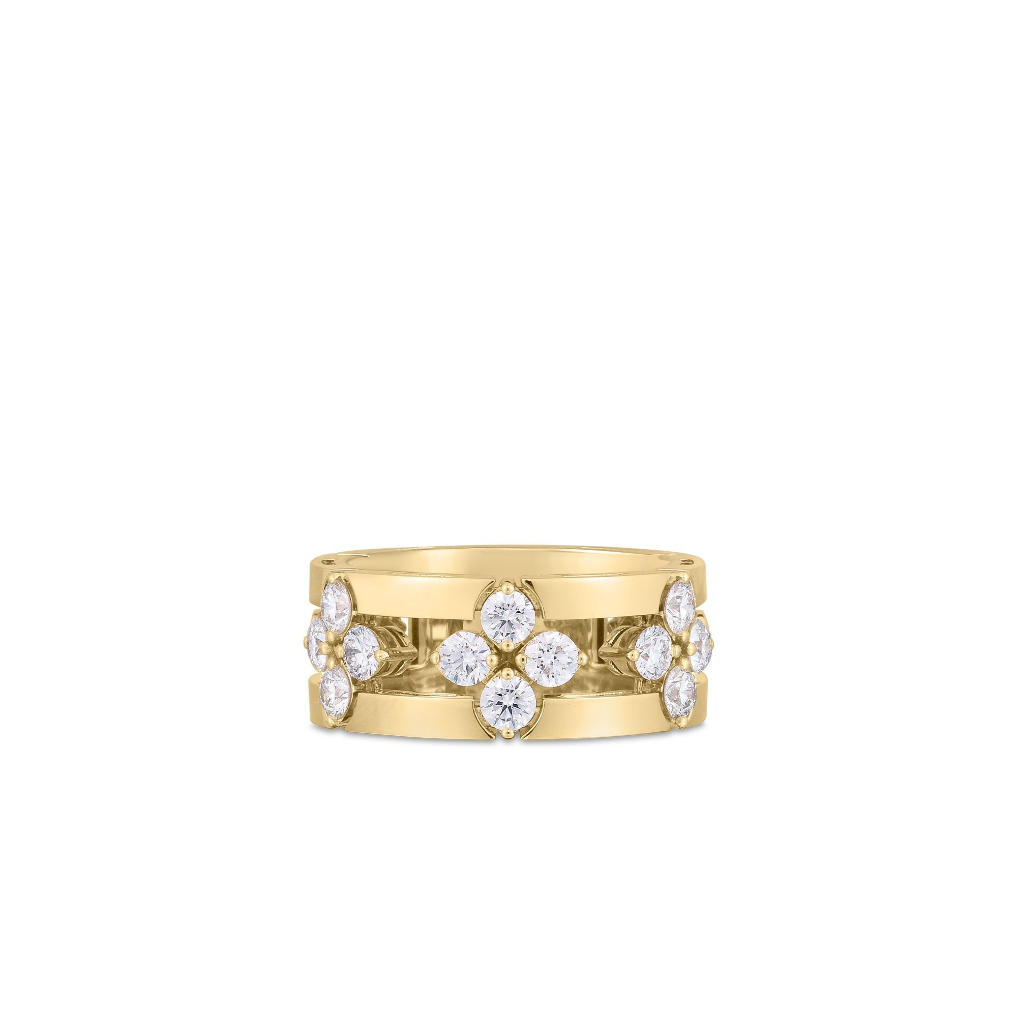 18K Gold Love In Verona Open Frame Diamond Ring