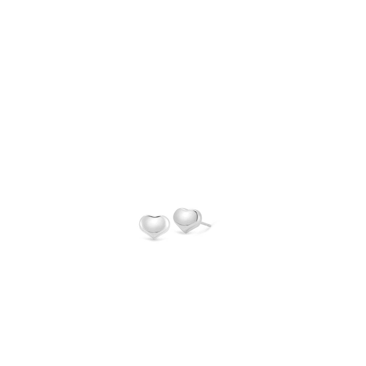 Video Thumbnail: Roberto Coin Gold Tiny Treasures Heart Stud Earrings - 18kw Gold Tiny Treasures Heart Stud Earrings