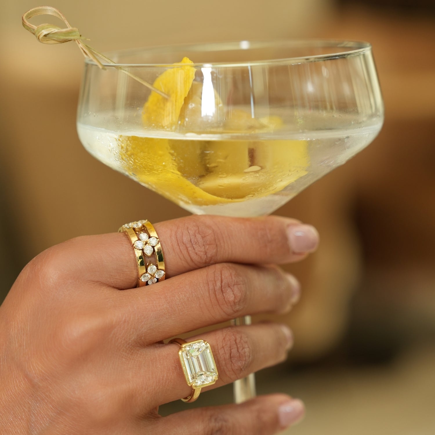 Video Thumbnail: Roberto Coin Yellow Gold Love in Verona Diamond Open Frame Ring 0 - Roberto Coin 18k Yellow Gold Love in Verona Diamond Open Frame Ring 0.
