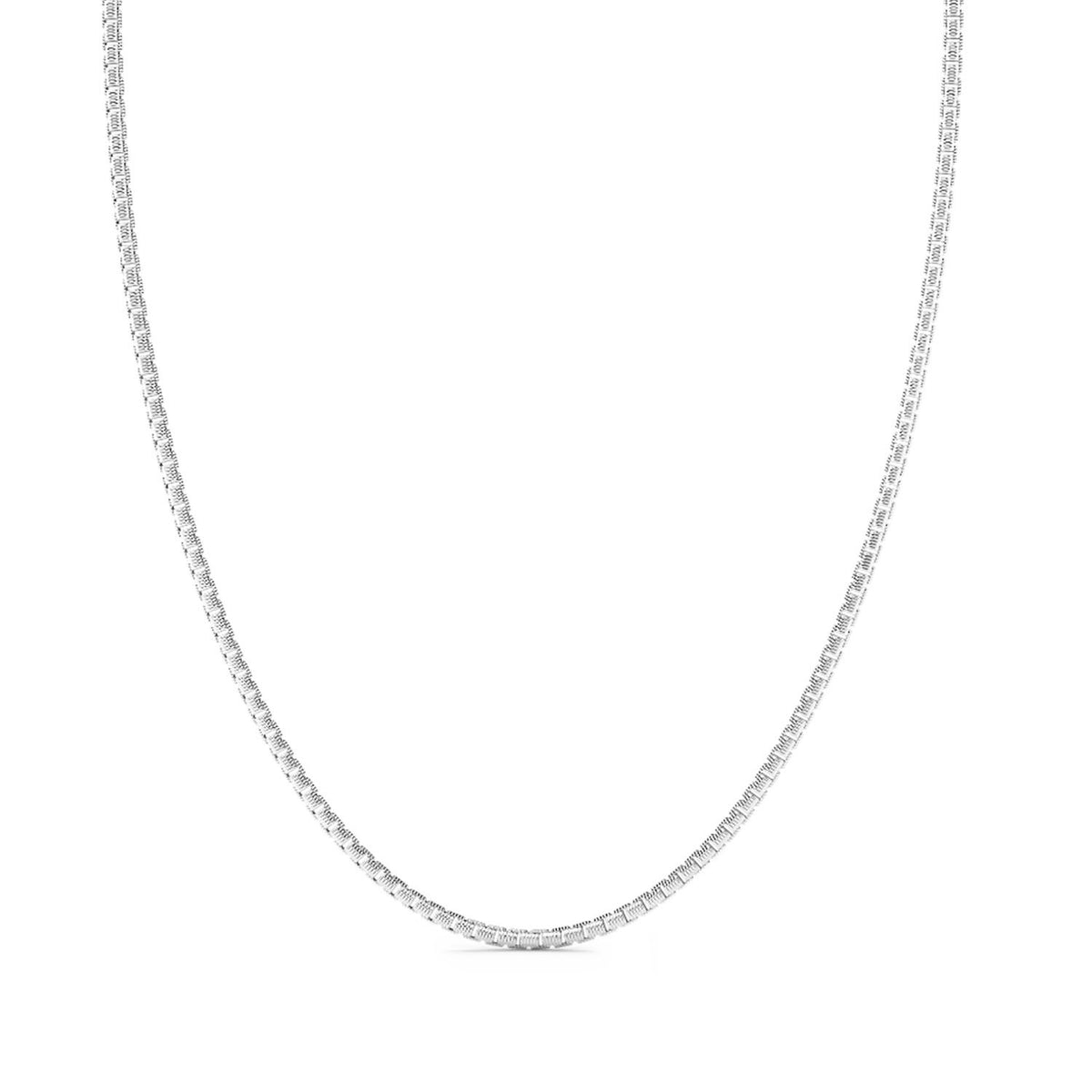 Video Thumbnail: Silver Chain Necklace - Zancan Silver Chain Necklace