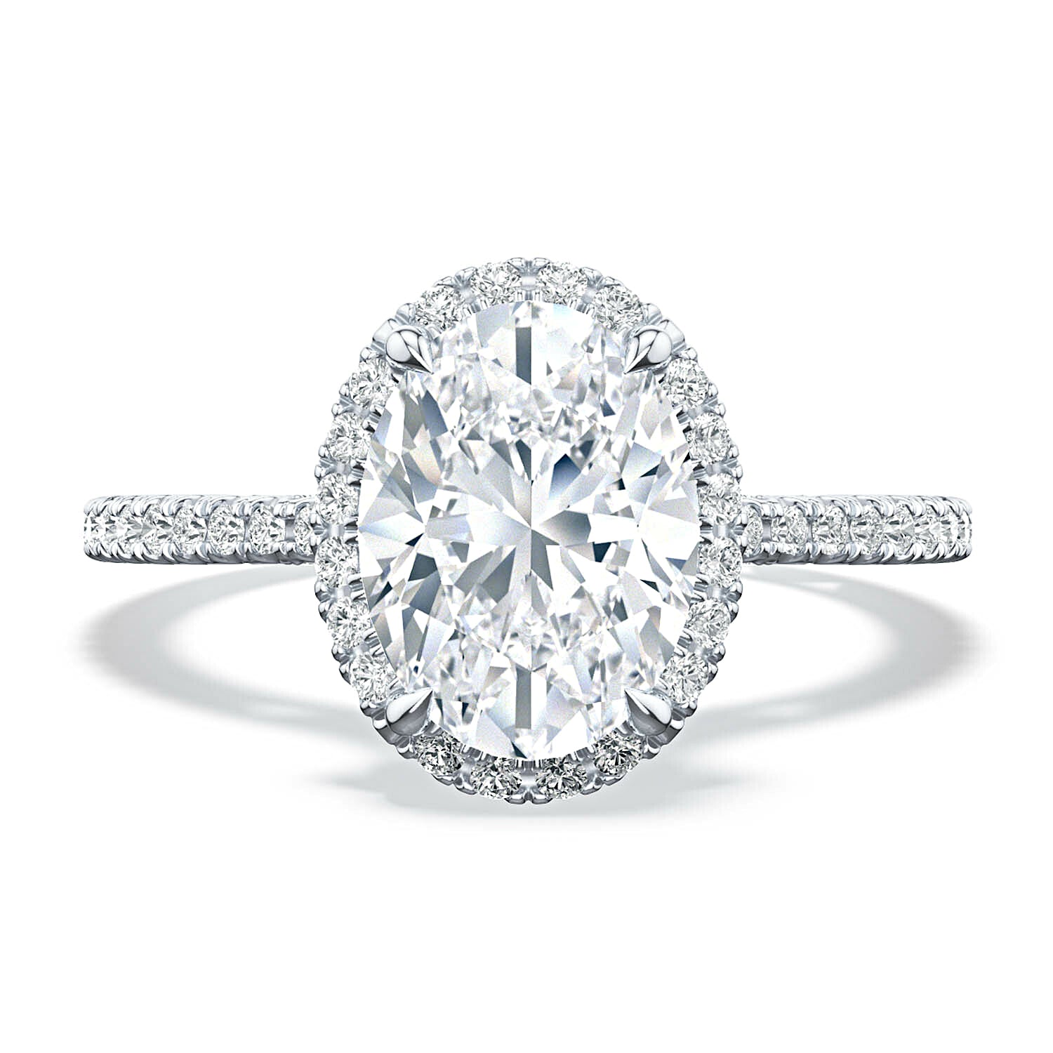 Tacori 18k White Gold Simply Engagement Ring 0.27ctw