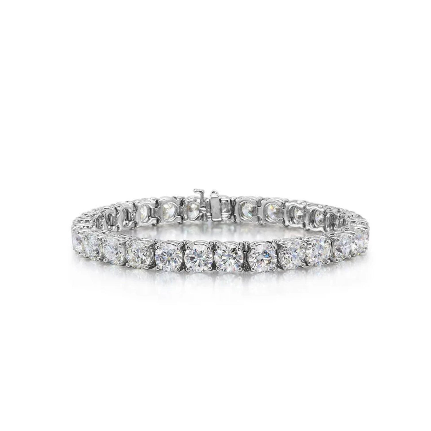 Classic 14K Diamond Tennis Bracelet (10 CTW)