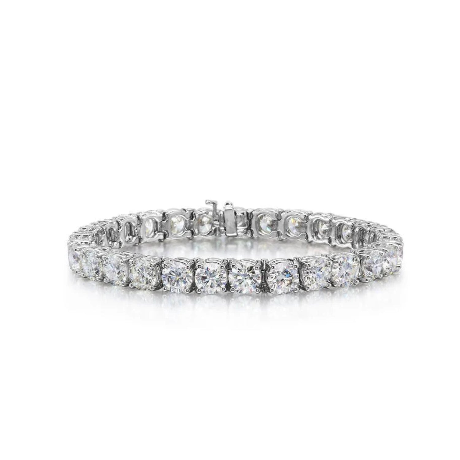 Classic 14K Diamond Tennis Bracelet (17 CTW)