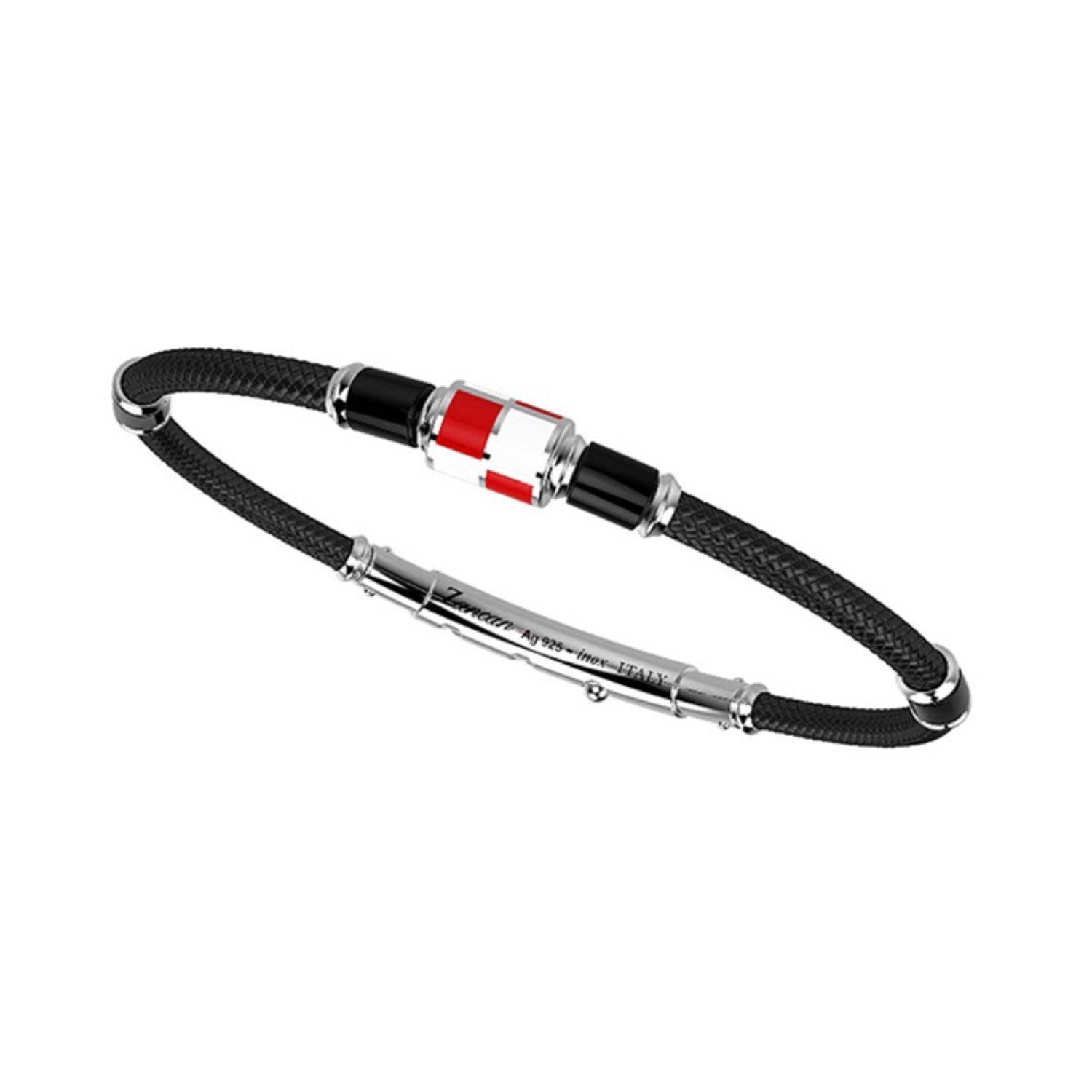 Zancan Kevlar & Lacquered Nautical Flag Bracelet