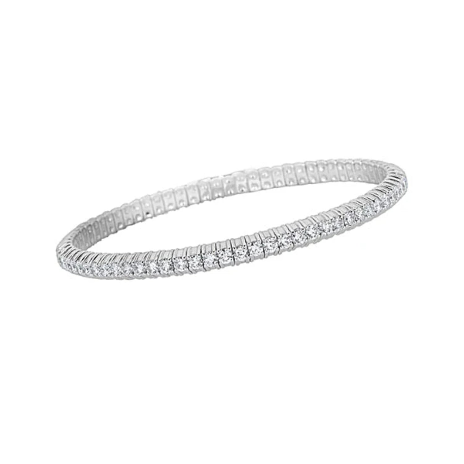 Zydo Stretchable Diamond Tennis Bracelet