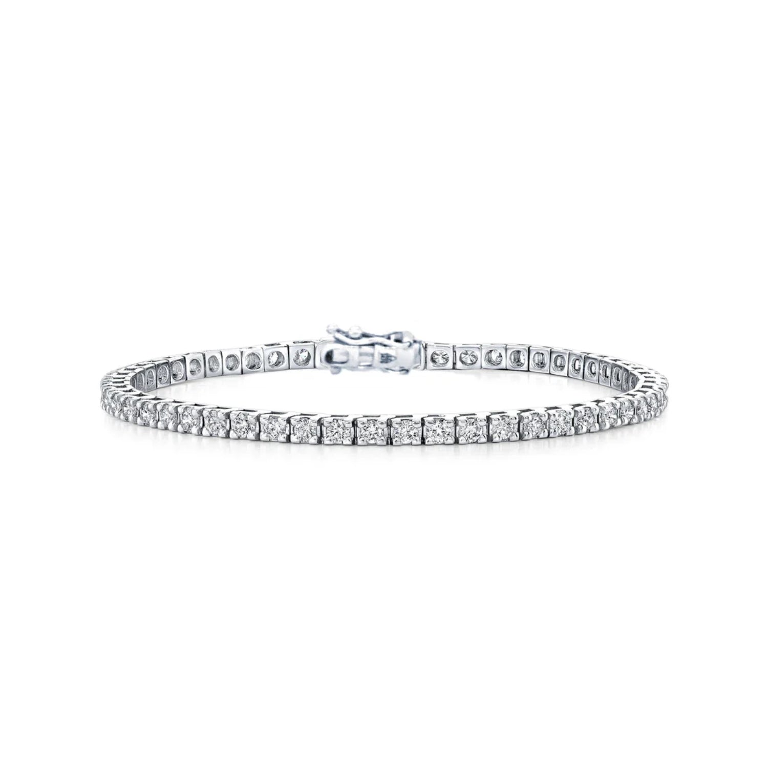 Classic 14K Diamond Tennis Bracelet (7 CTW)