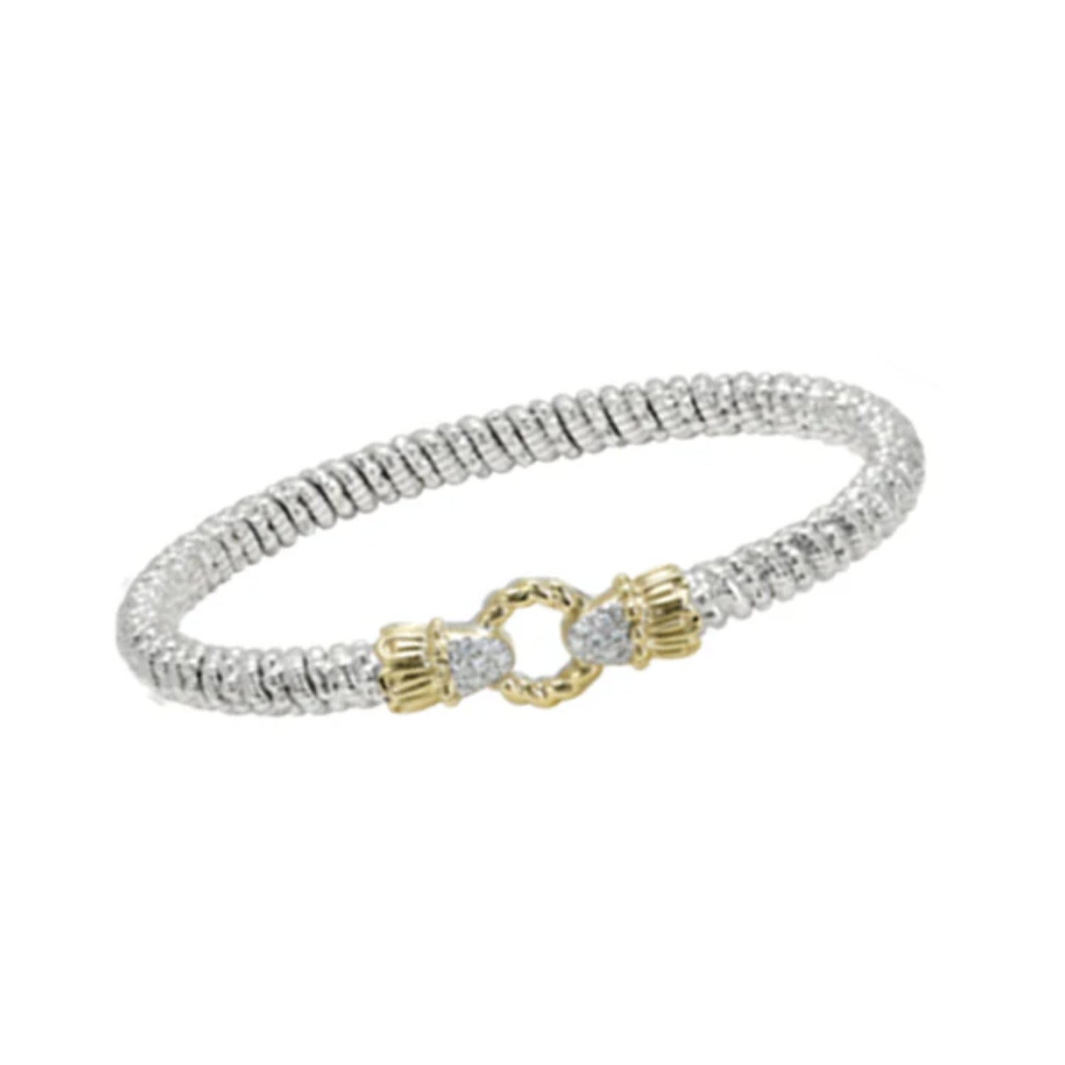 Vahan Gold & Sterling Silver Le Cercle Bracelet