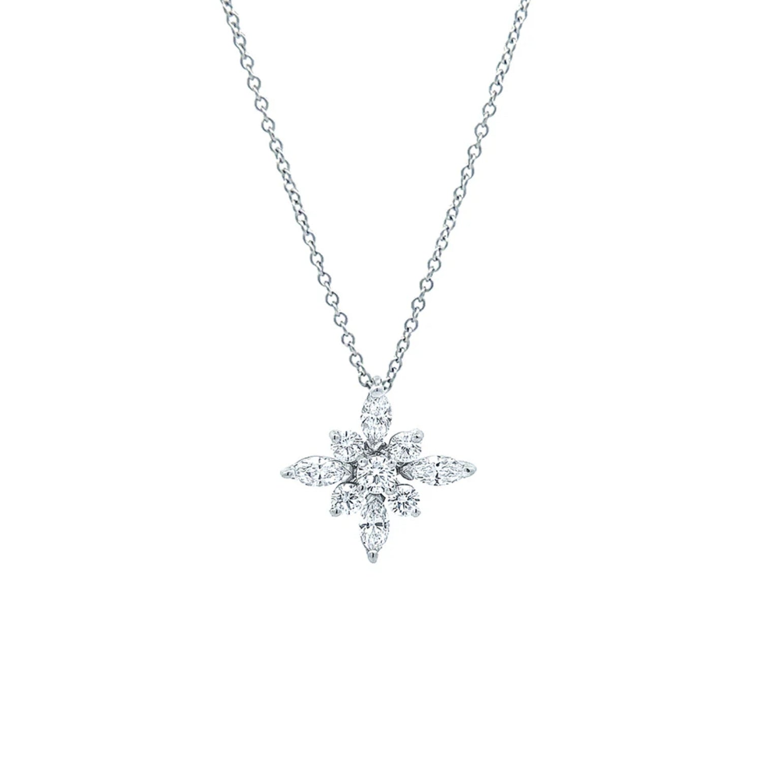 Pre-owned Multi Diamond Pendant