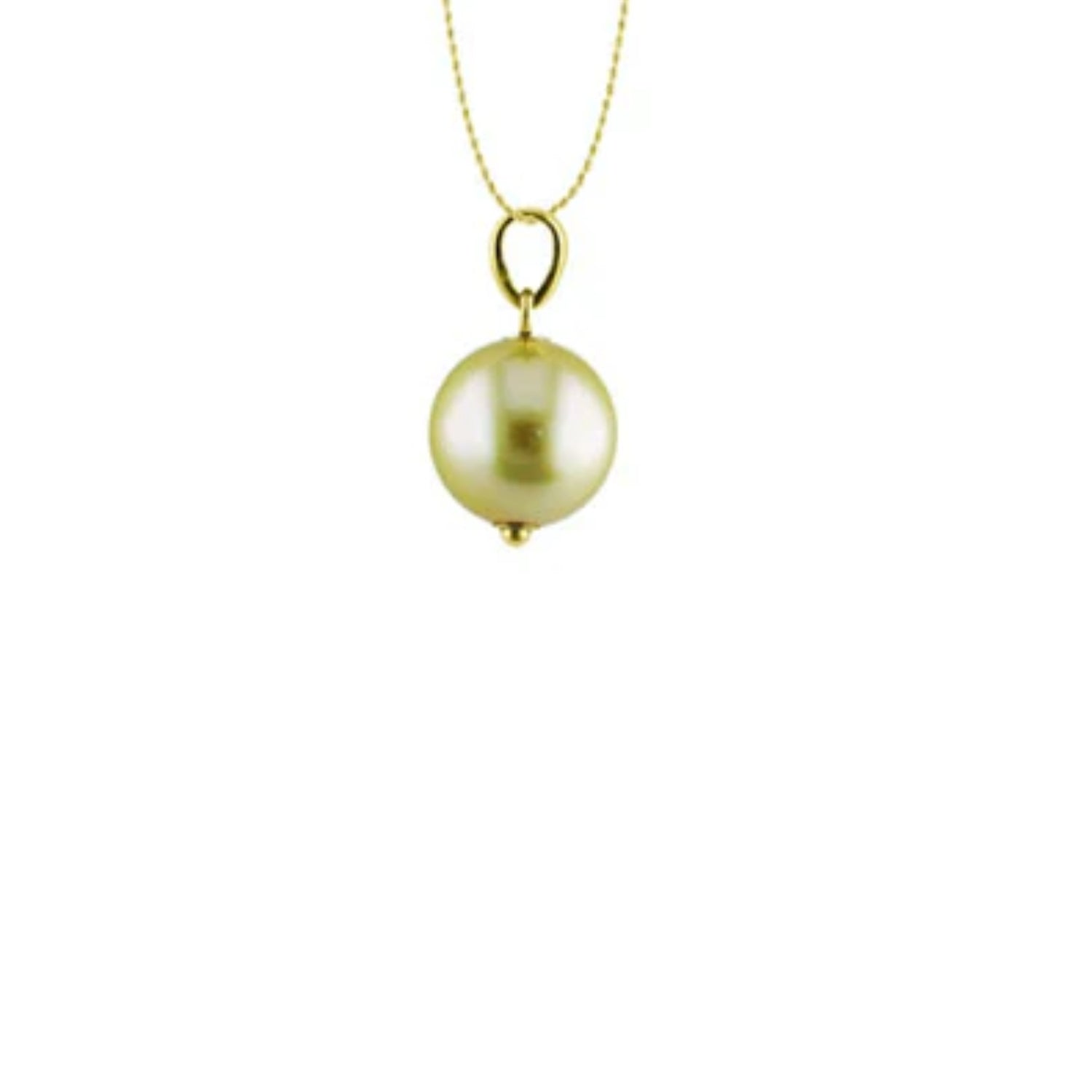 Pre-Owned Golden Pearl Pendant