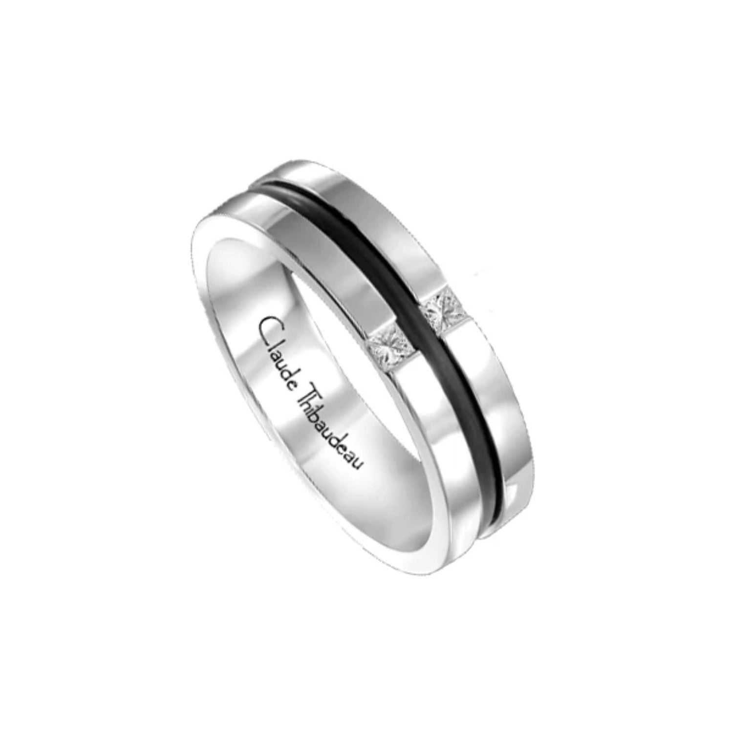 Men's Modern Diamond Wedding Band