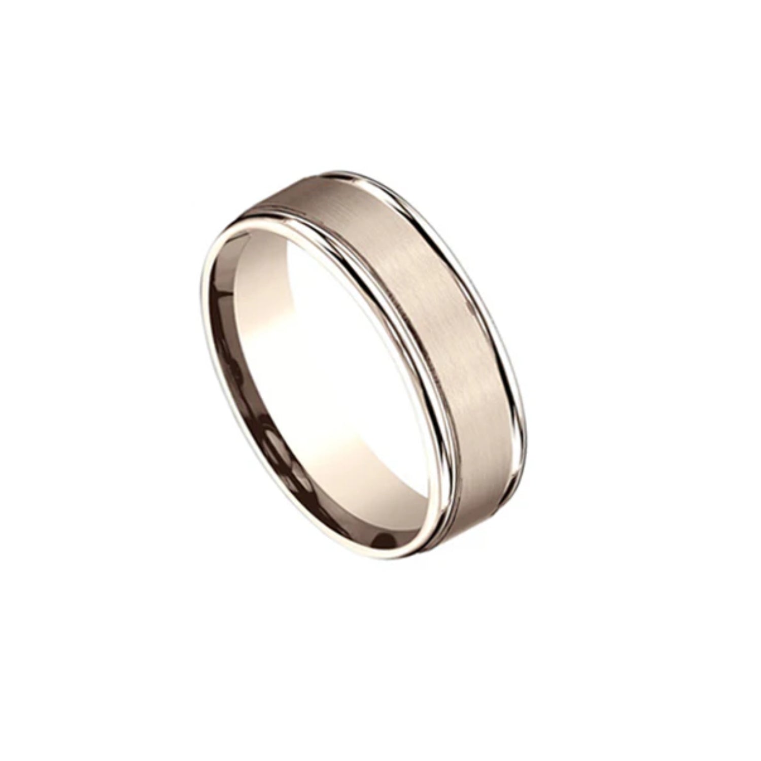 Benchmark Satin Finish Wedding Band