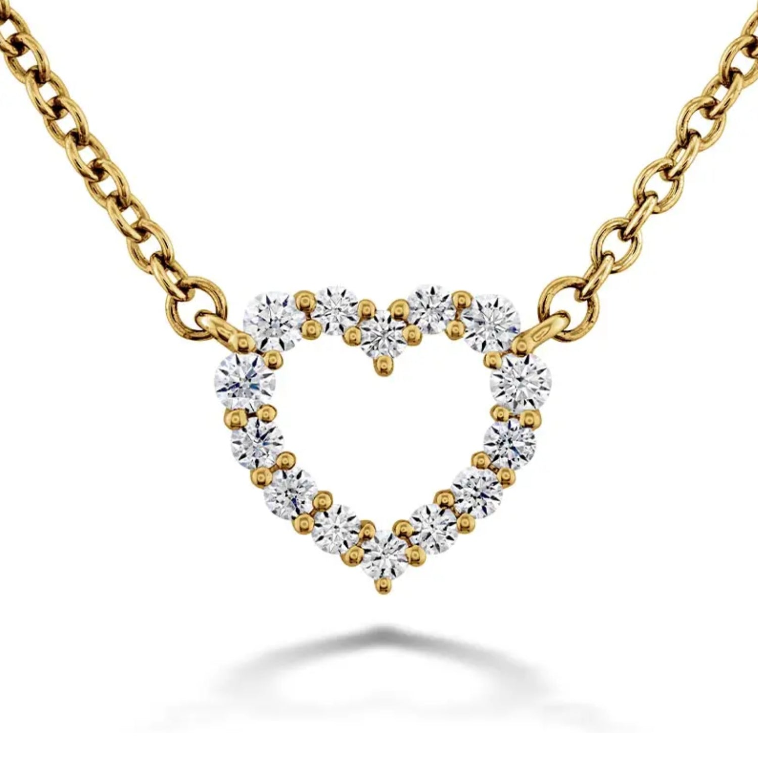 Hearts On Fire Signature Heart Diamond Necklace