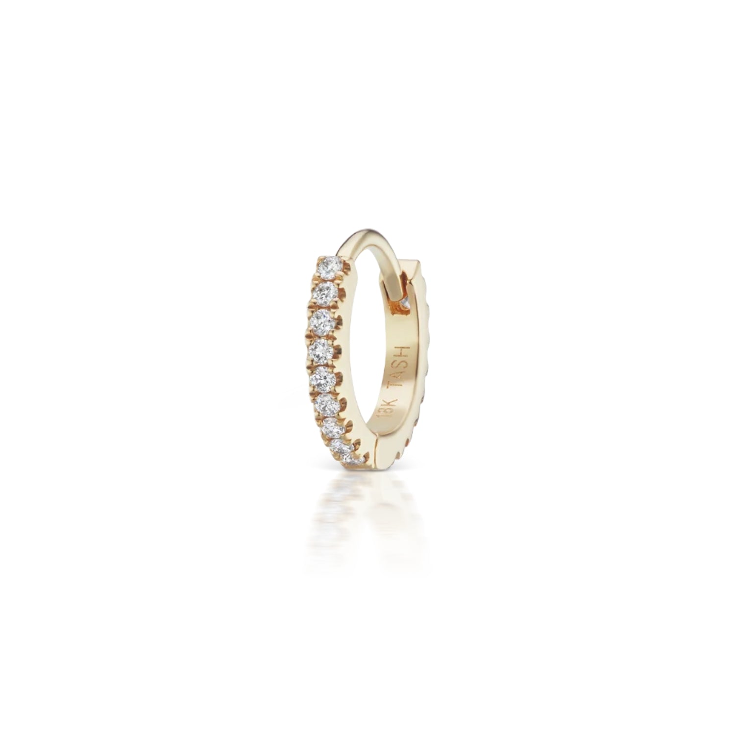 Maria Tash Diamond Eternity Hoop 6.5mm