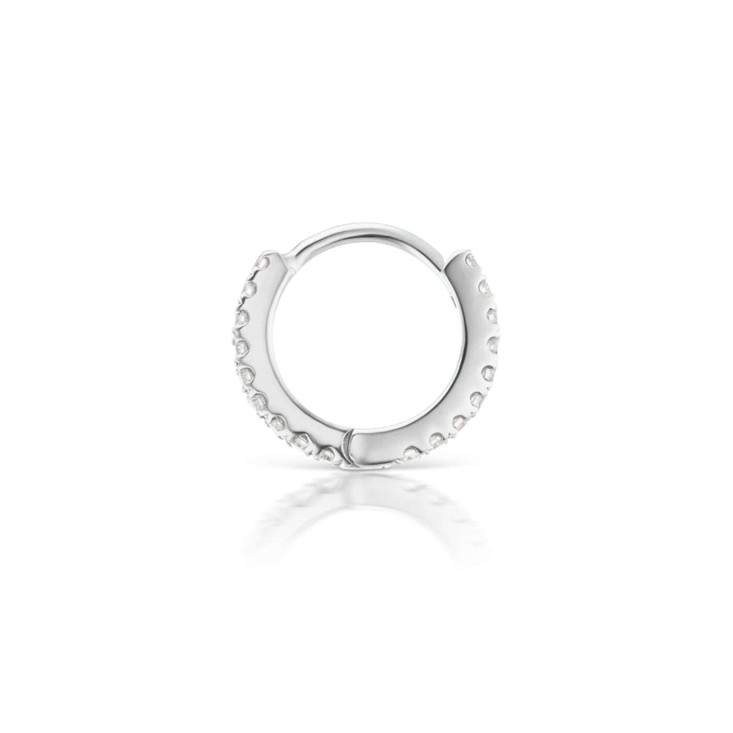 Maria Tash Diamond Eternity Hoop 6.5mm