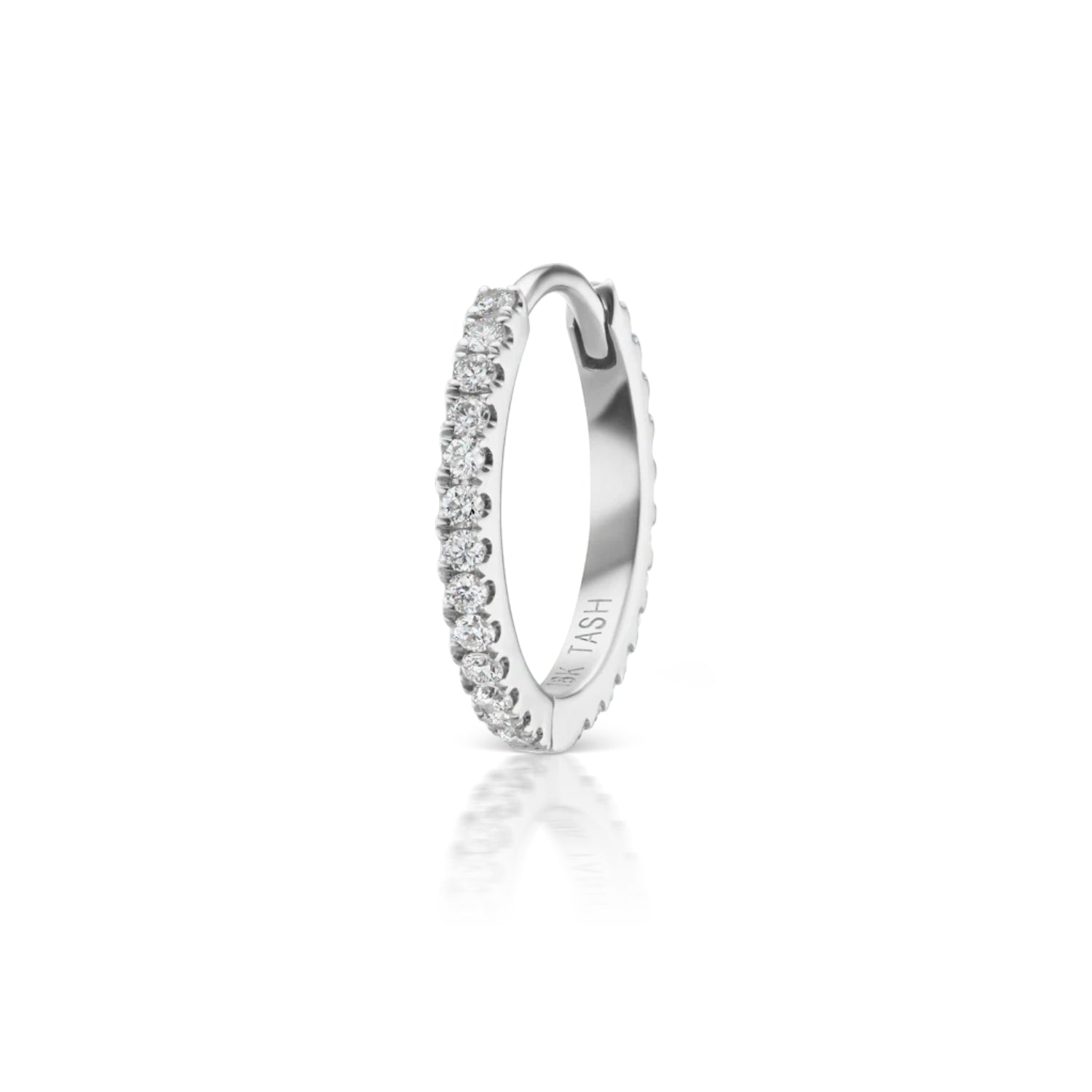 Maria Tash Gold & Diamond Eternity Ring 9.5mm