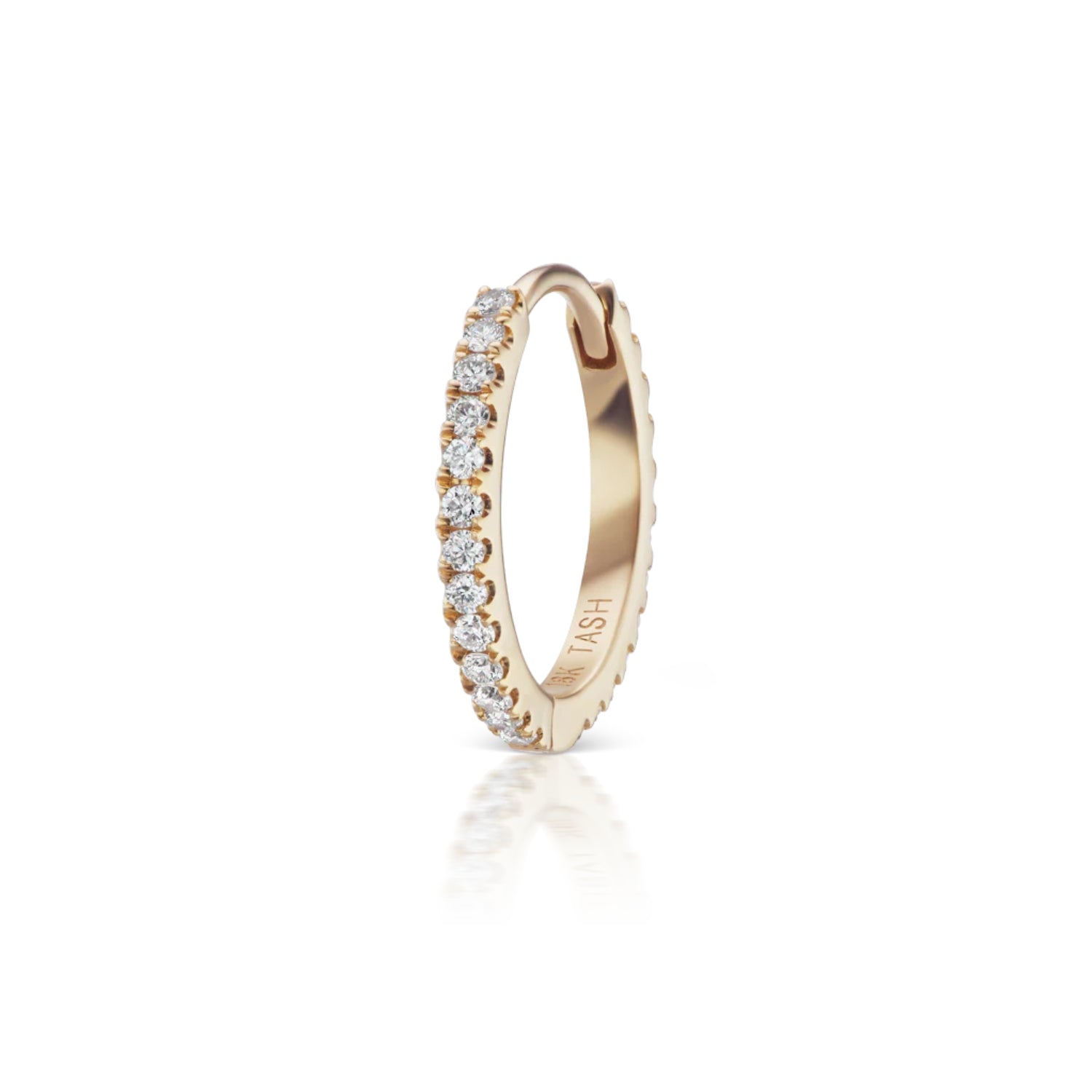 Maria Tash Gold & Diamond Eternity Ring 9.5mm