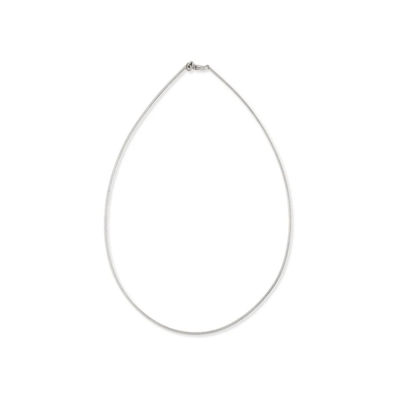 Omega White Gold Necklace