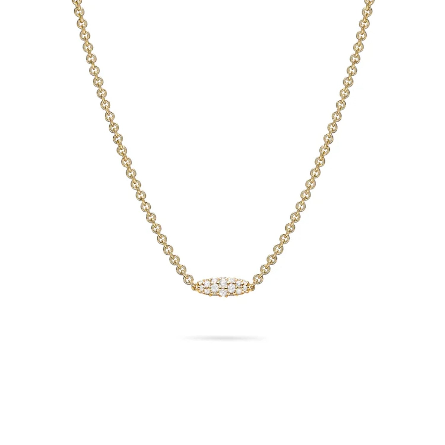 Paul Morelli Single Pipette Diamond Necklace