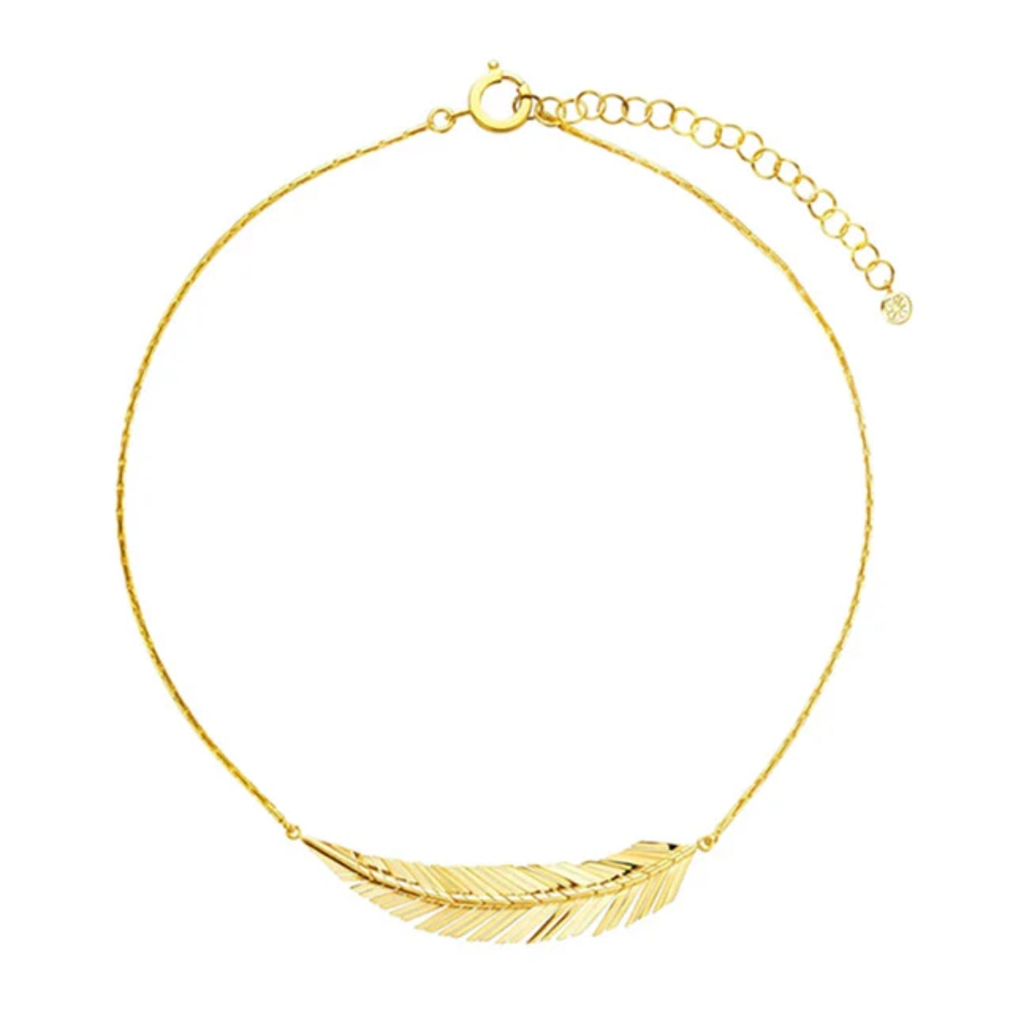 Cadar Design Medium Feather Necklace