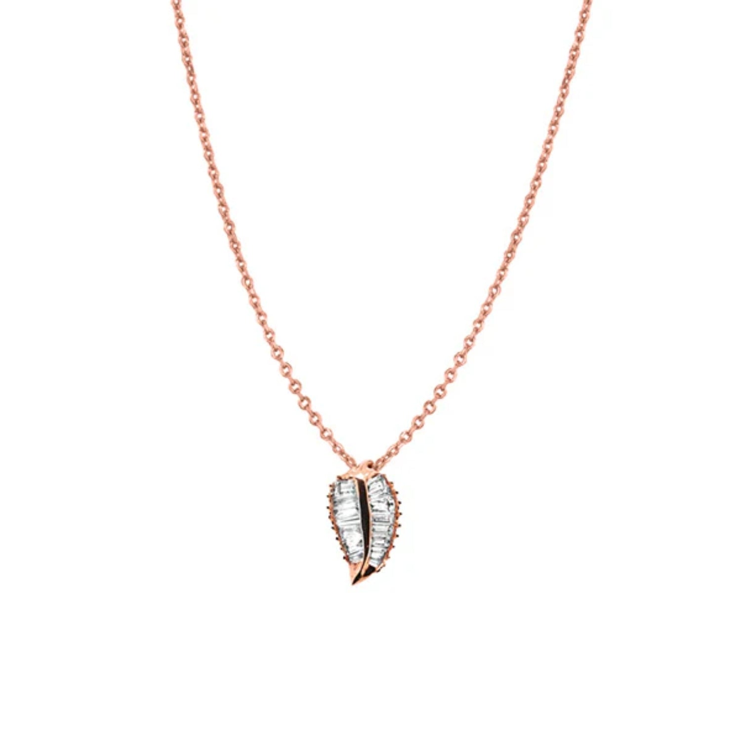 Baguette Diamond Pendant