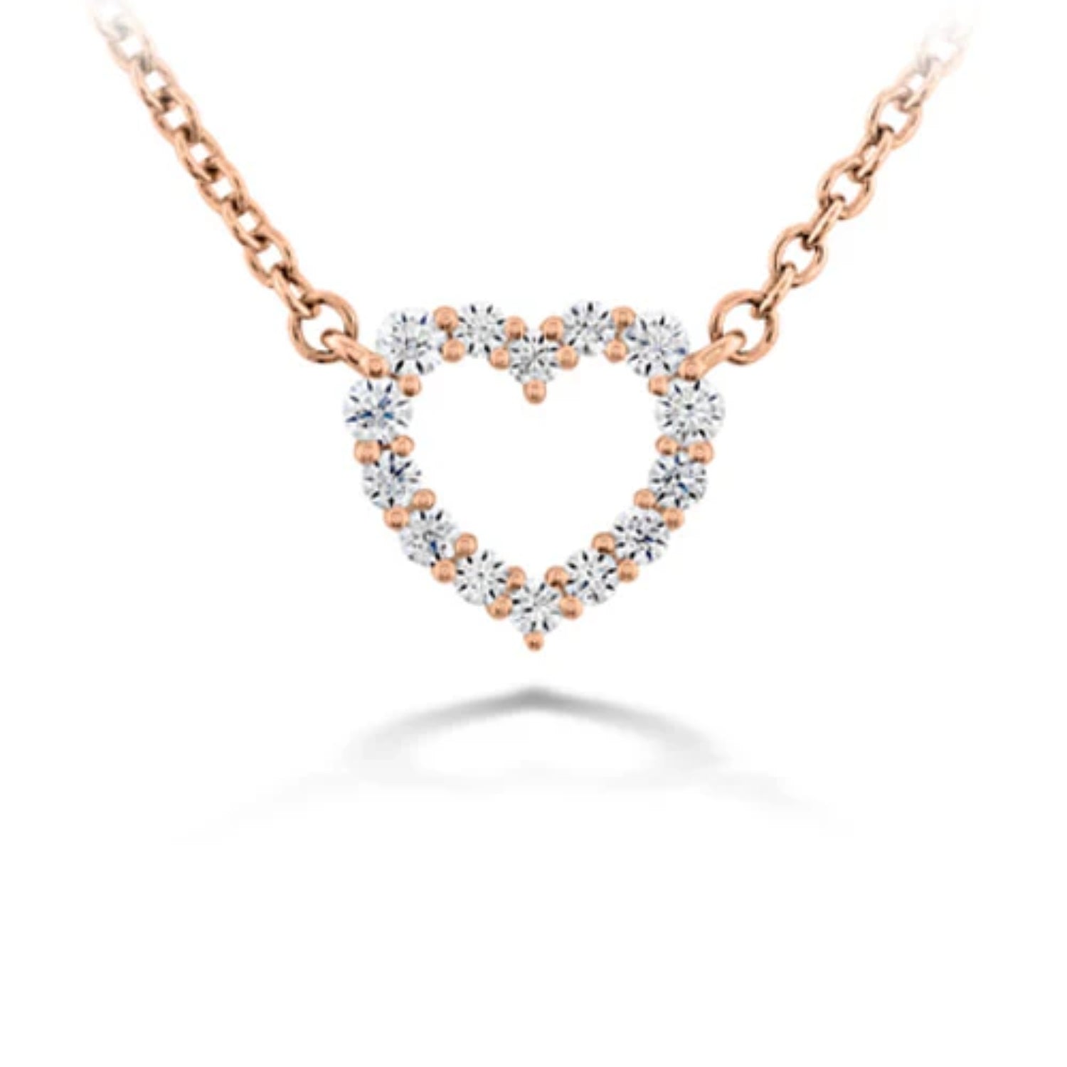 Hearts On Fire Signature Heart Diamond Necklace