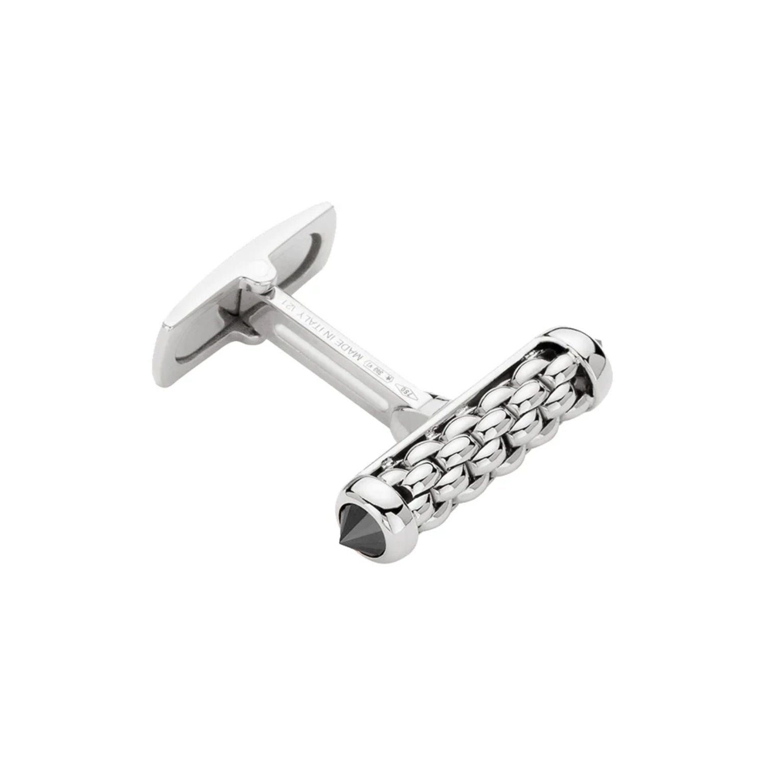 FOPE Men's Black Diamond Cufflinks